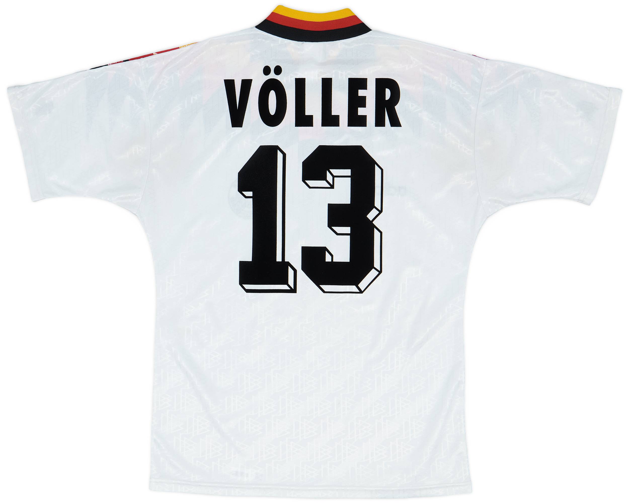 1994-96 Germany Home Shirt Voller #13 - 8/10 - (M)
