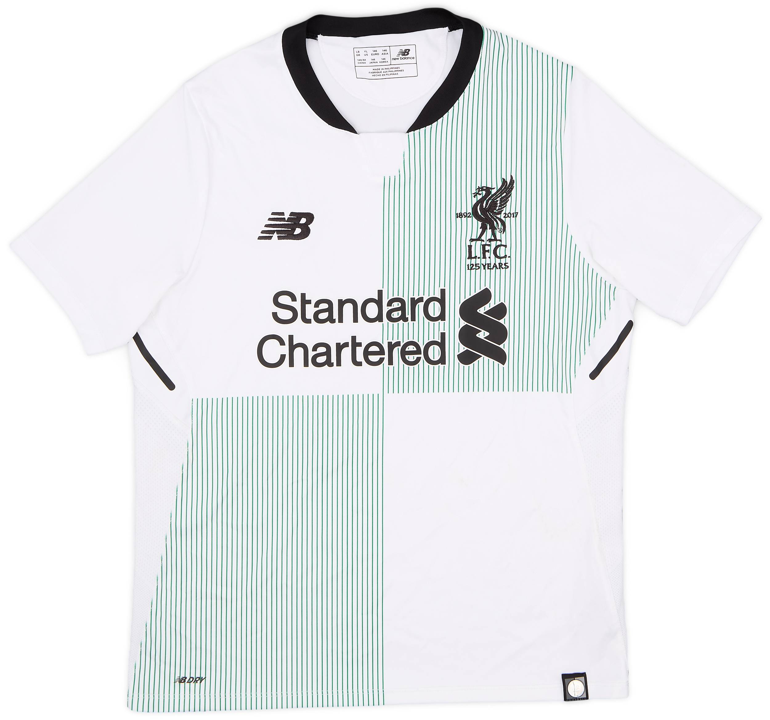 2017-18 Liverpool Away Shirt - 7/10 - (L.Boys)