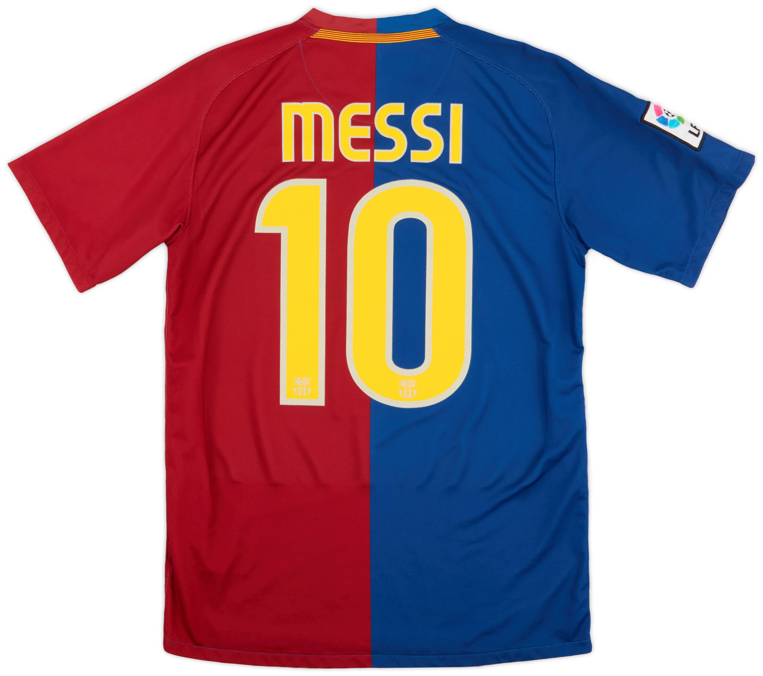 2008 09 Barcelona Home Shirt Messi 10 6 10 S