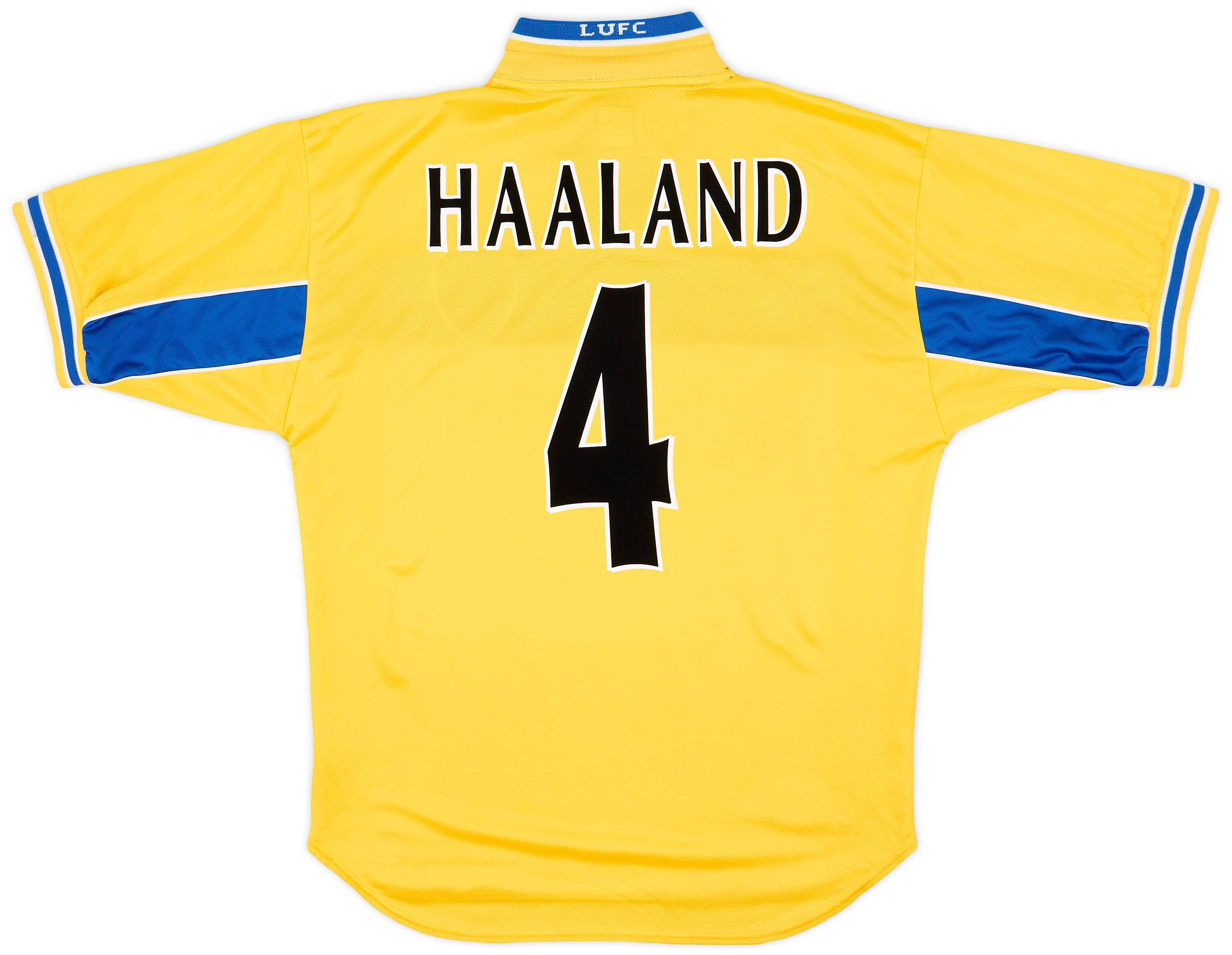 1999-00 Leeds United Third Shirt Haaland #4 - 8/10 - (M)