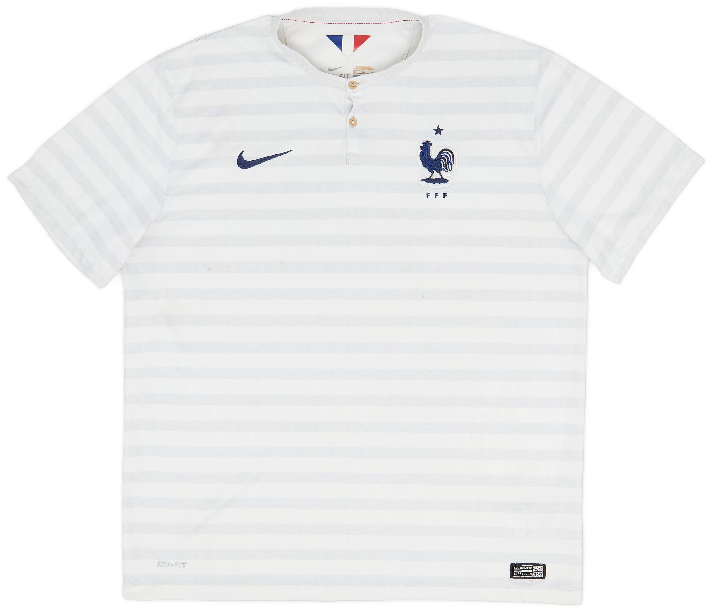 2014-15 France Away Shirt - 6/10 - (XL)