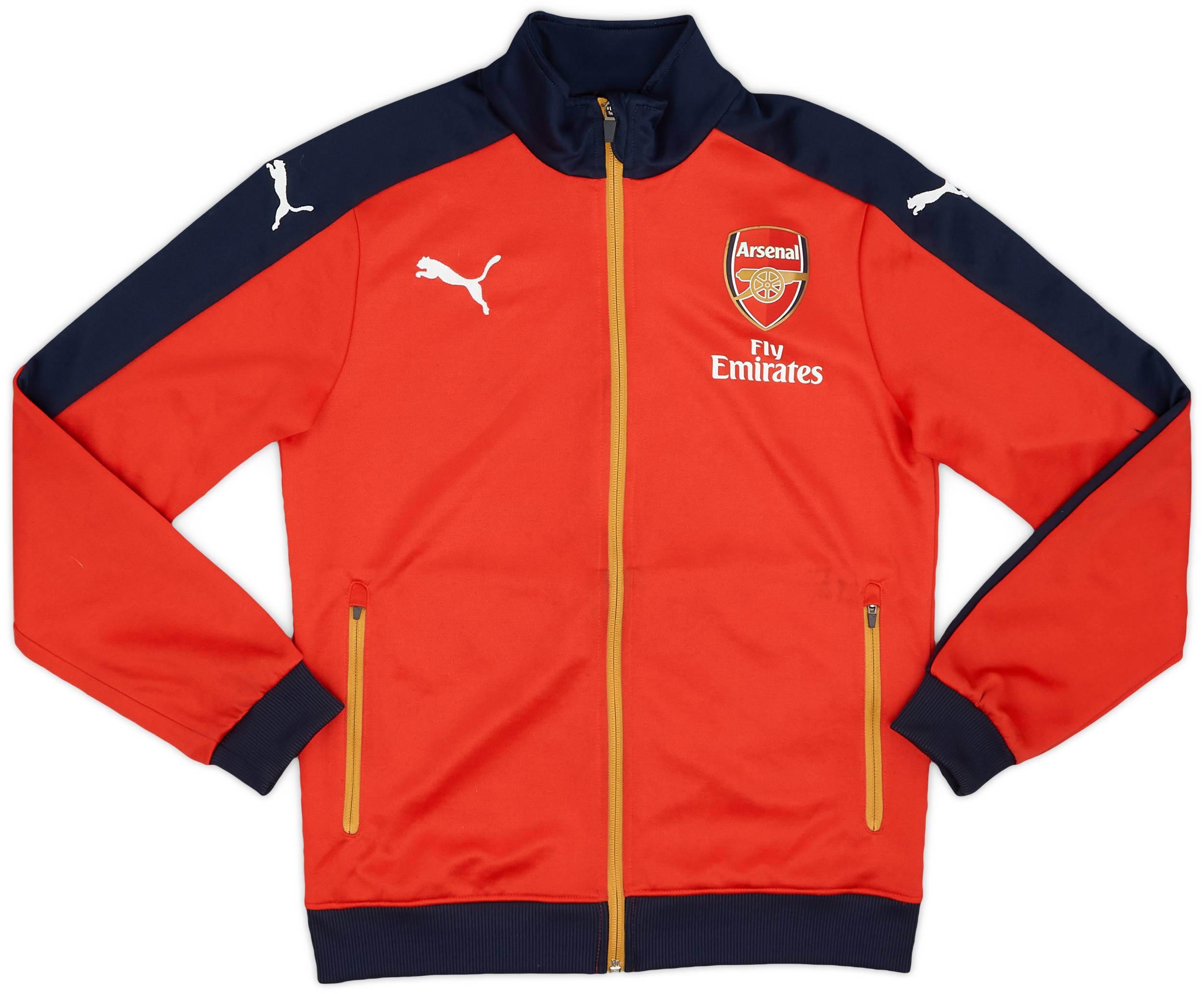 2014-15 Arsenal Puma Track Jacket - 9/10 - (XL.Boys)