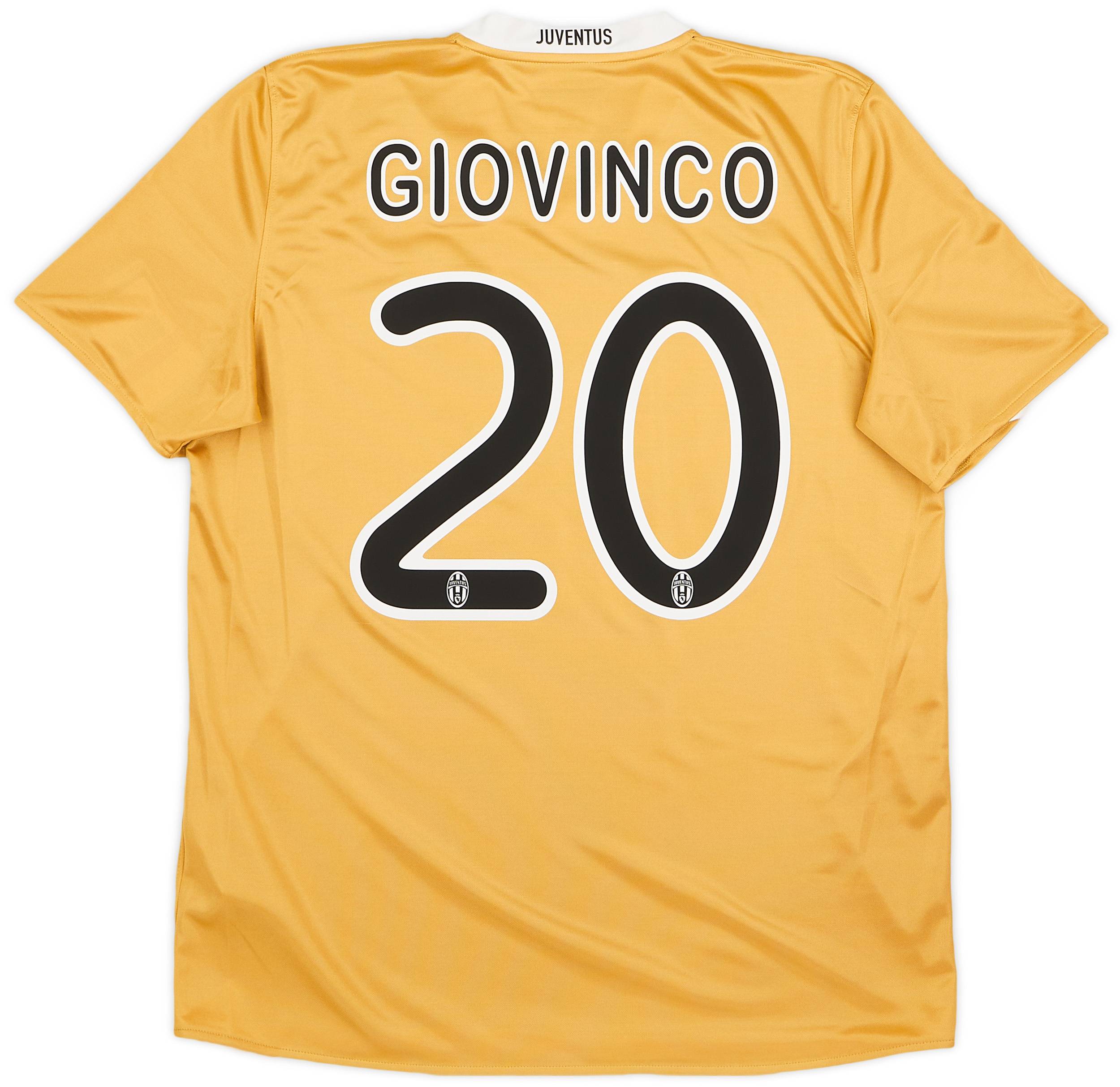 2008-09 Juventus Away Shirt Giovinco #20 (L)