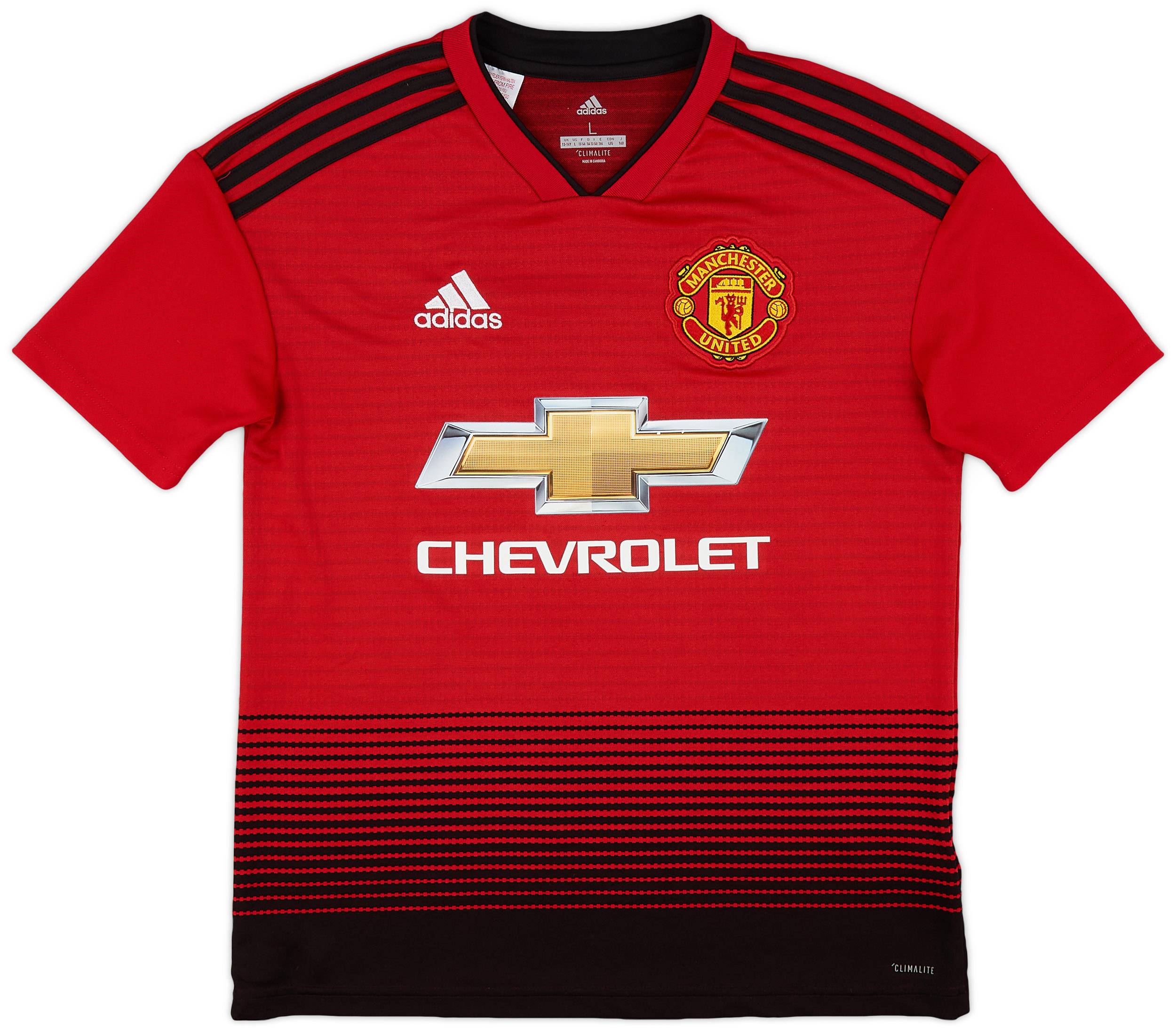 Manchester united home jersey 2019 sales