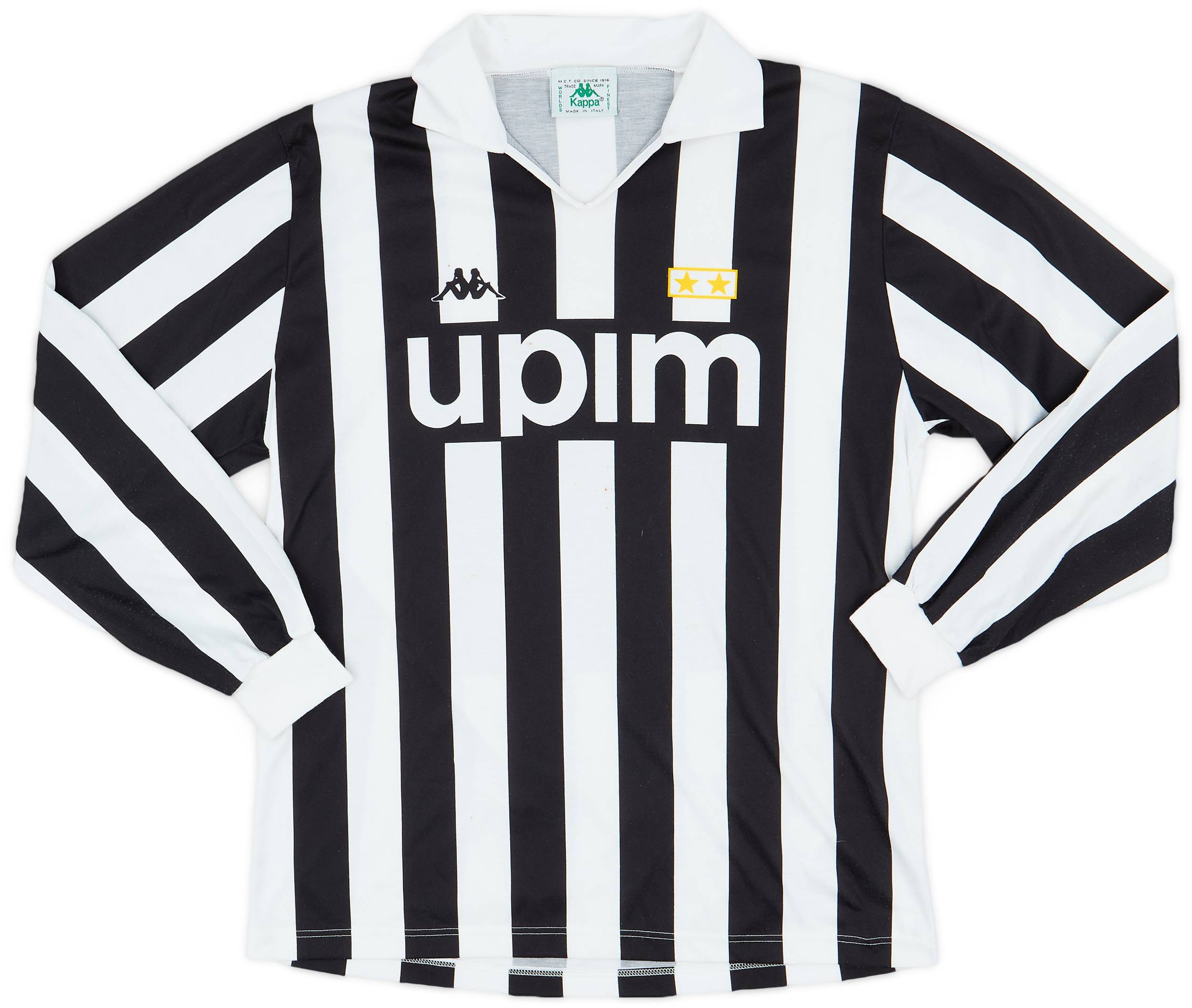1991-92 Juventus Home L/S Shirt - 7/10 - (XL)