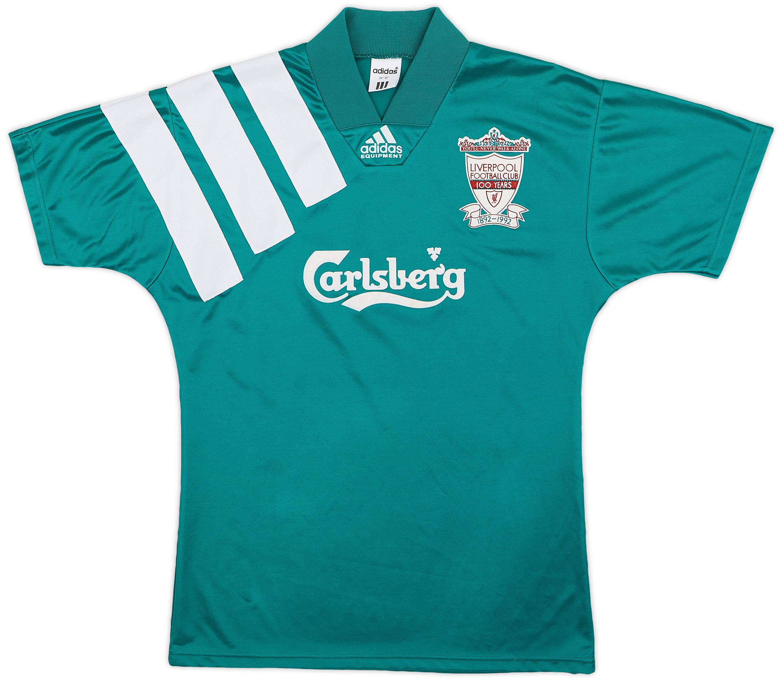 1992-93 Liverpool Centenary Away Shirt - 9/10 - (S)