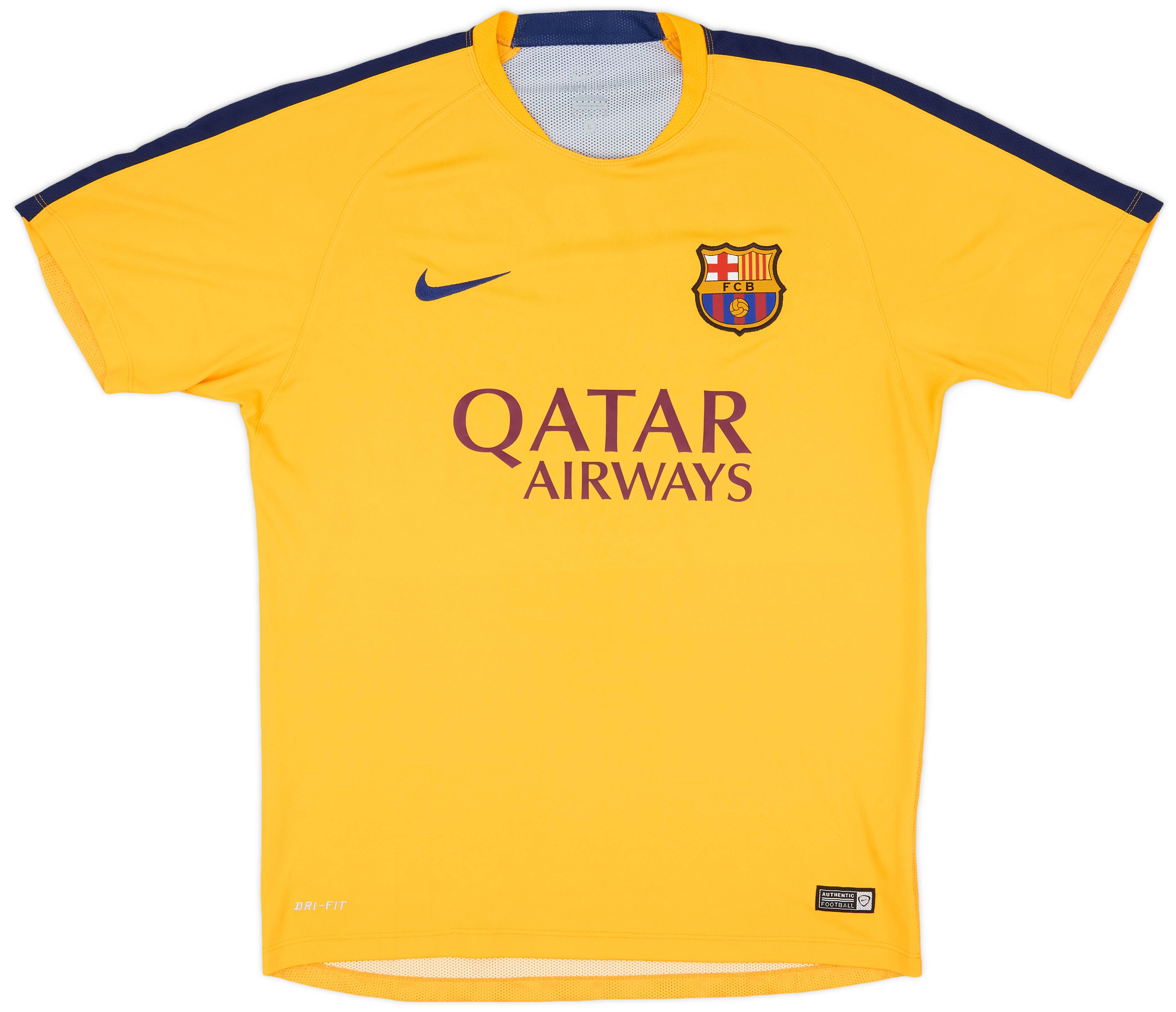 2015-16 Barcelona Nike Training Shirt - 8/10 - (L)