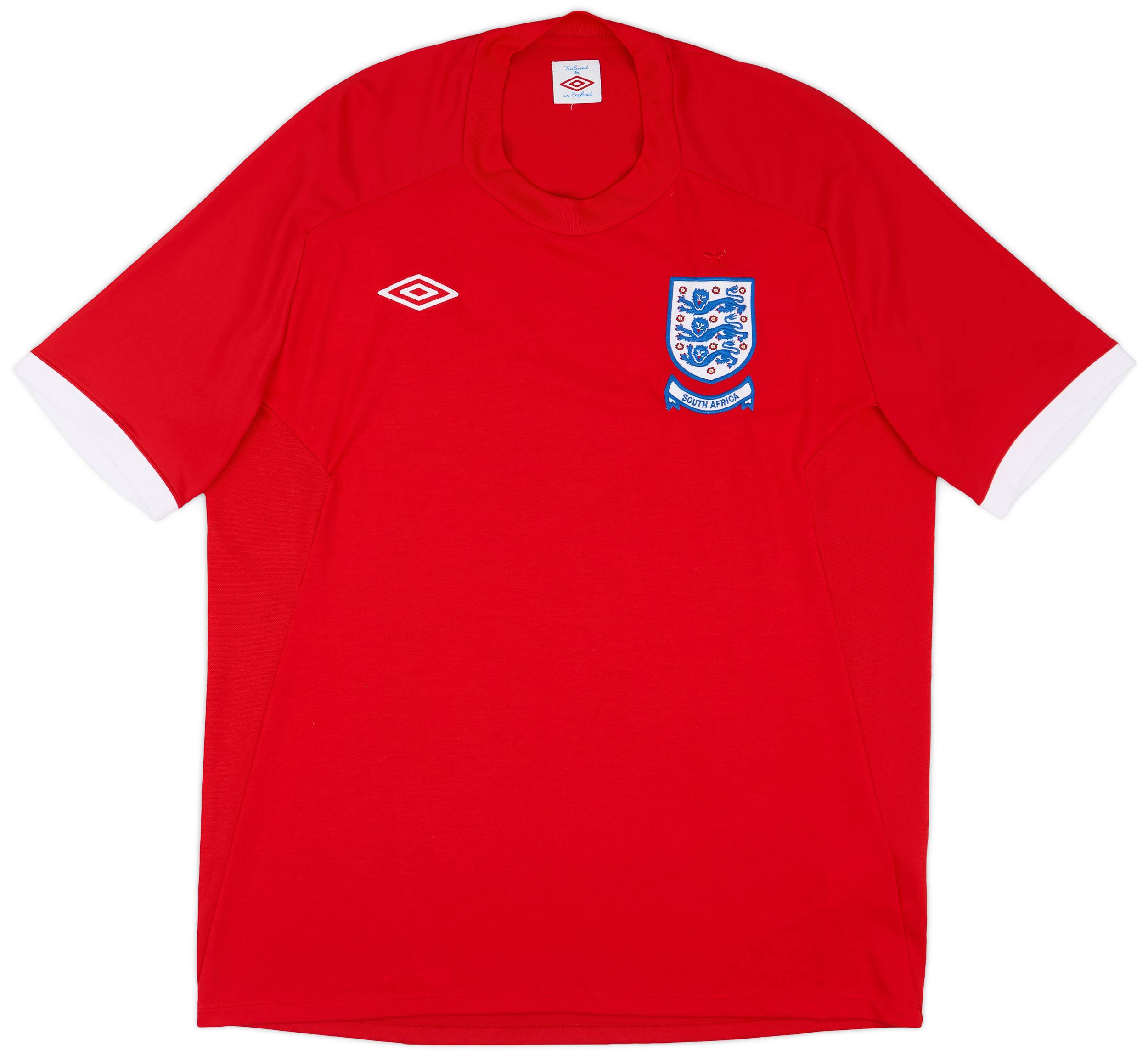 2010-11 England 'South Africa' Away Shirt - 9/10 - (XL)