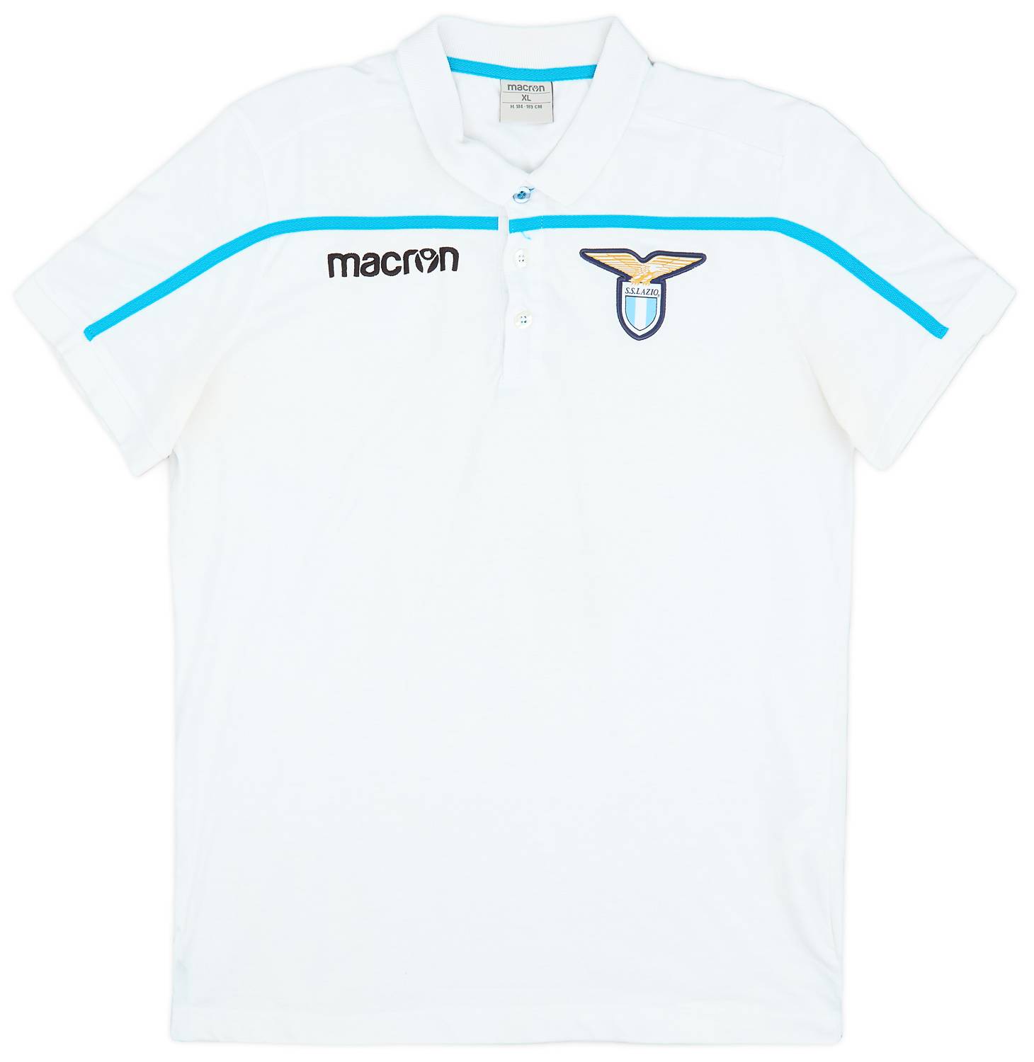2018-19 Lazio Macron Polo Shirt - 9/10 - (XL)