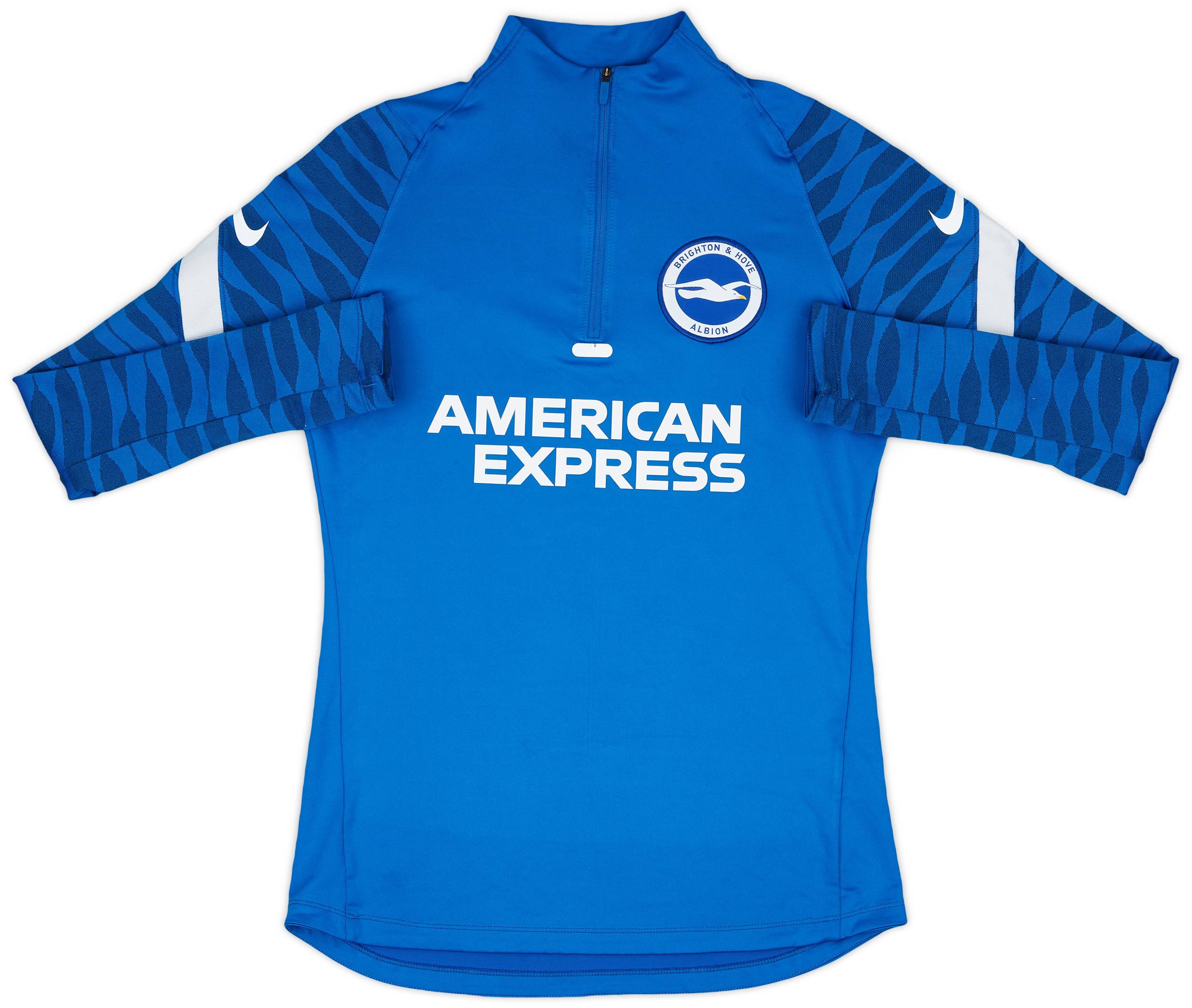 2021-22 Brighton Nike 1/4 Zip Training Top - 8/10 - (S)