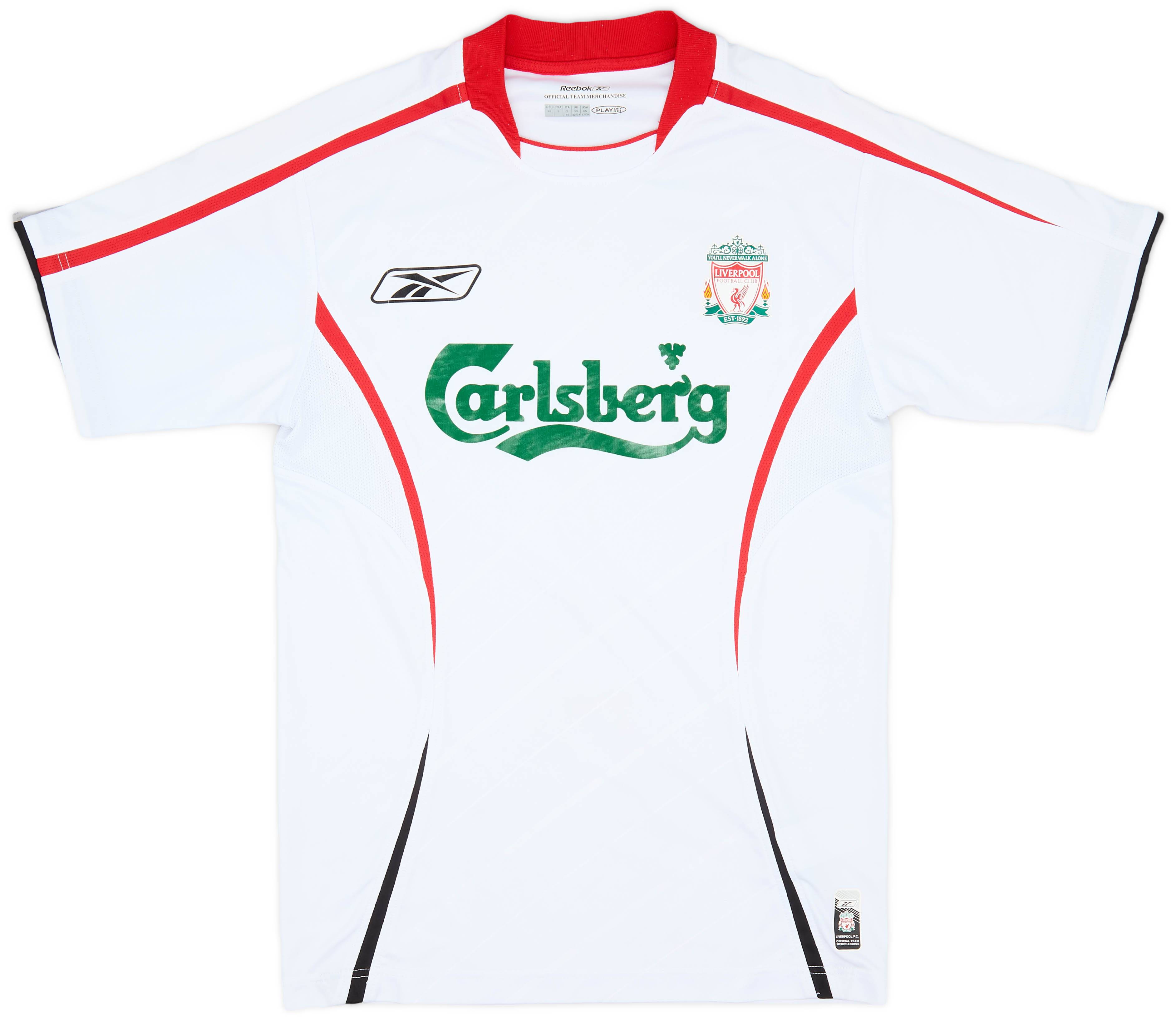2005-06 Liverpool Away Shirt - 9/10 - (XS)
