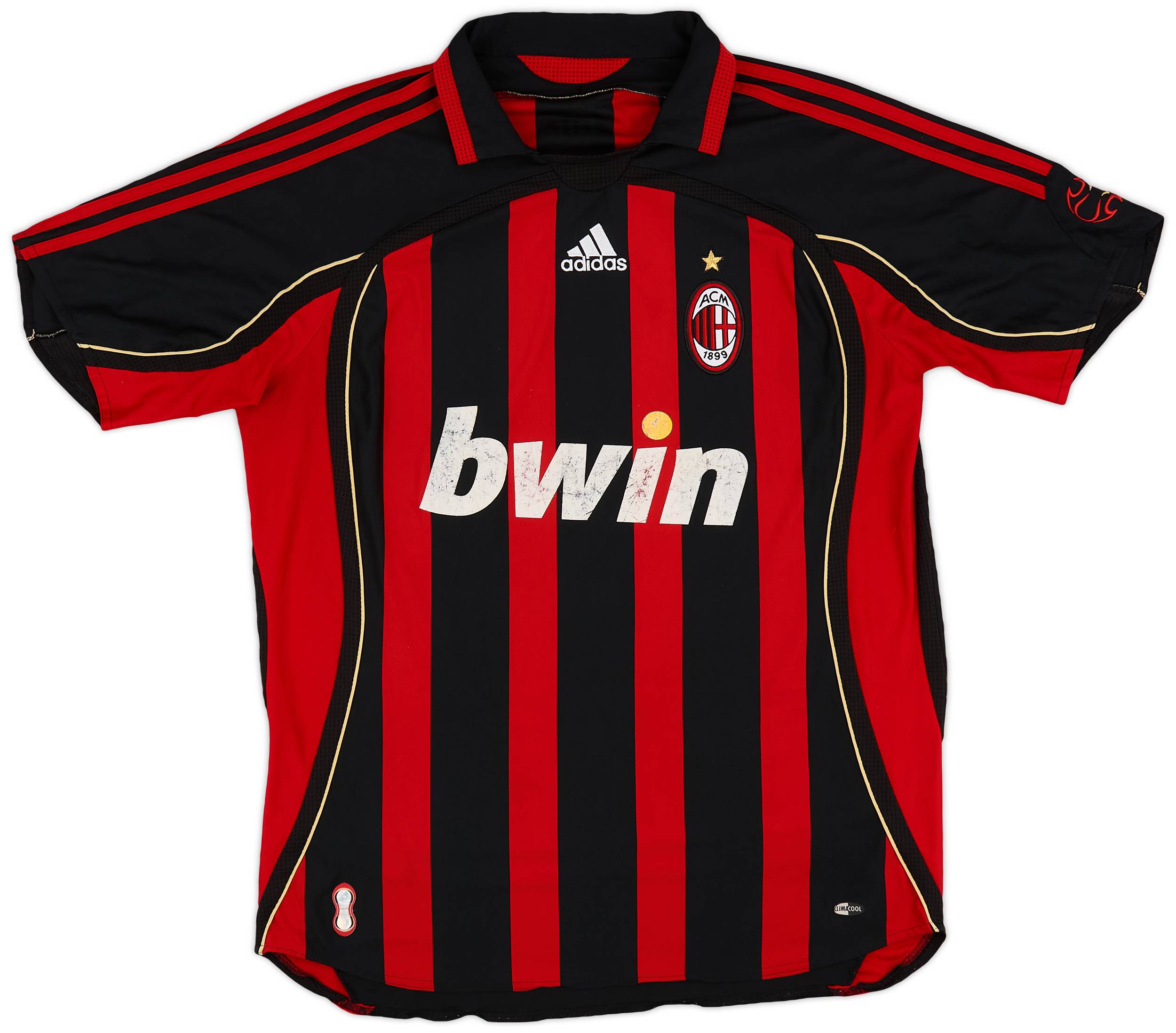2006-07 AC Milan Home Shirt Nesta #13 - 6/10 - (XL)