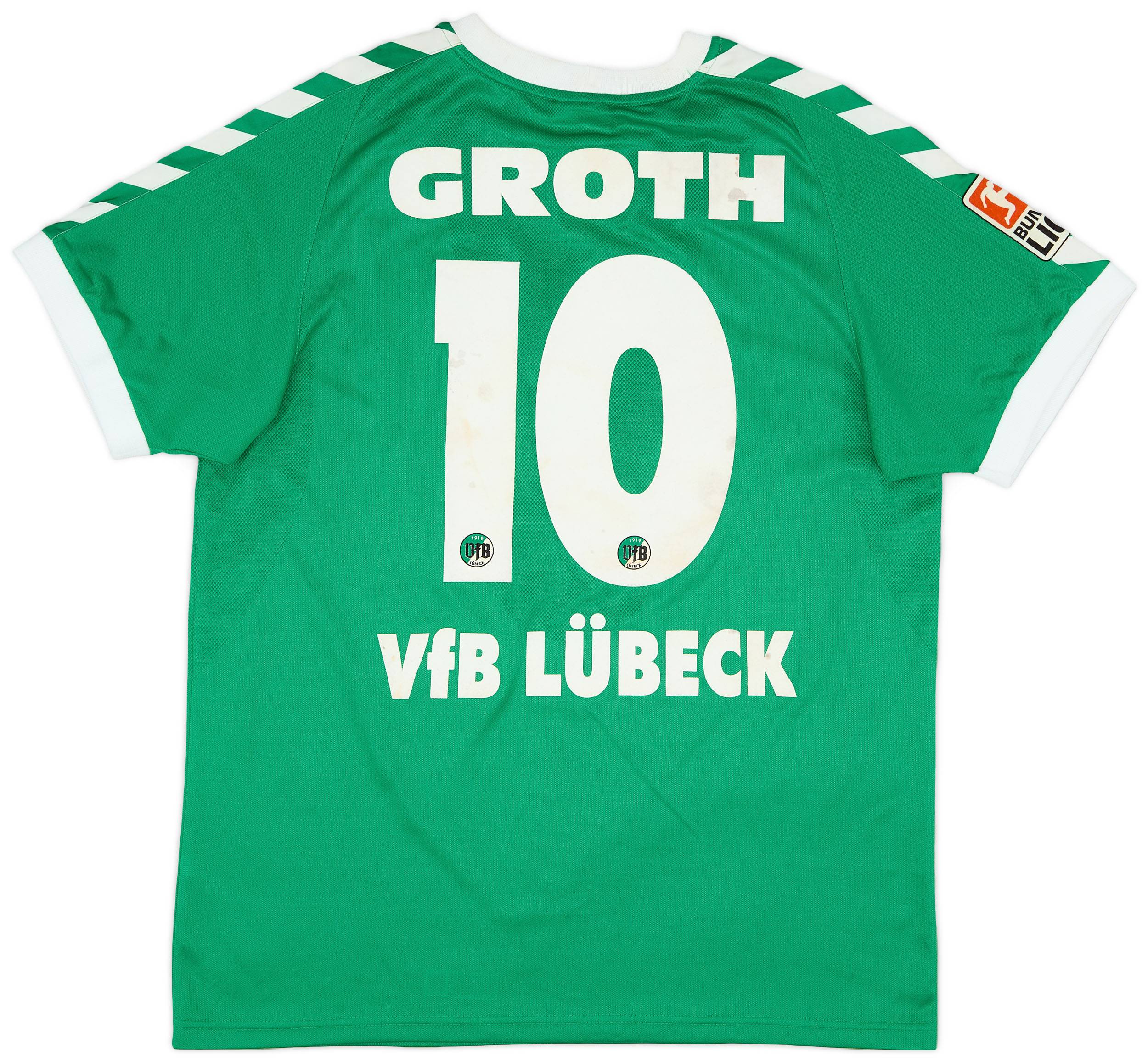 2003-04 VfB Lubeck Home Shirt Groth #10 - 7/10 - (L)