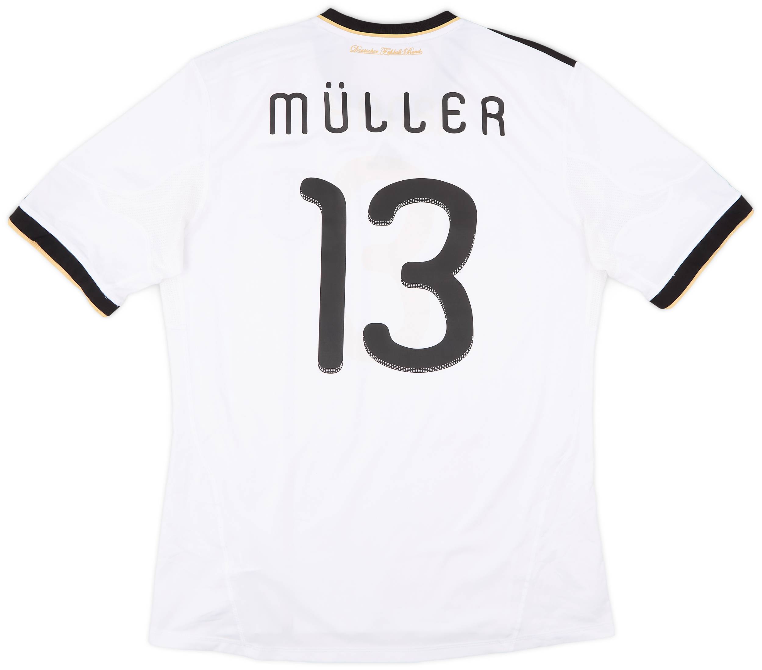2010-11 Germany Home Shirt Muller #13 - 6/10 - (XL)