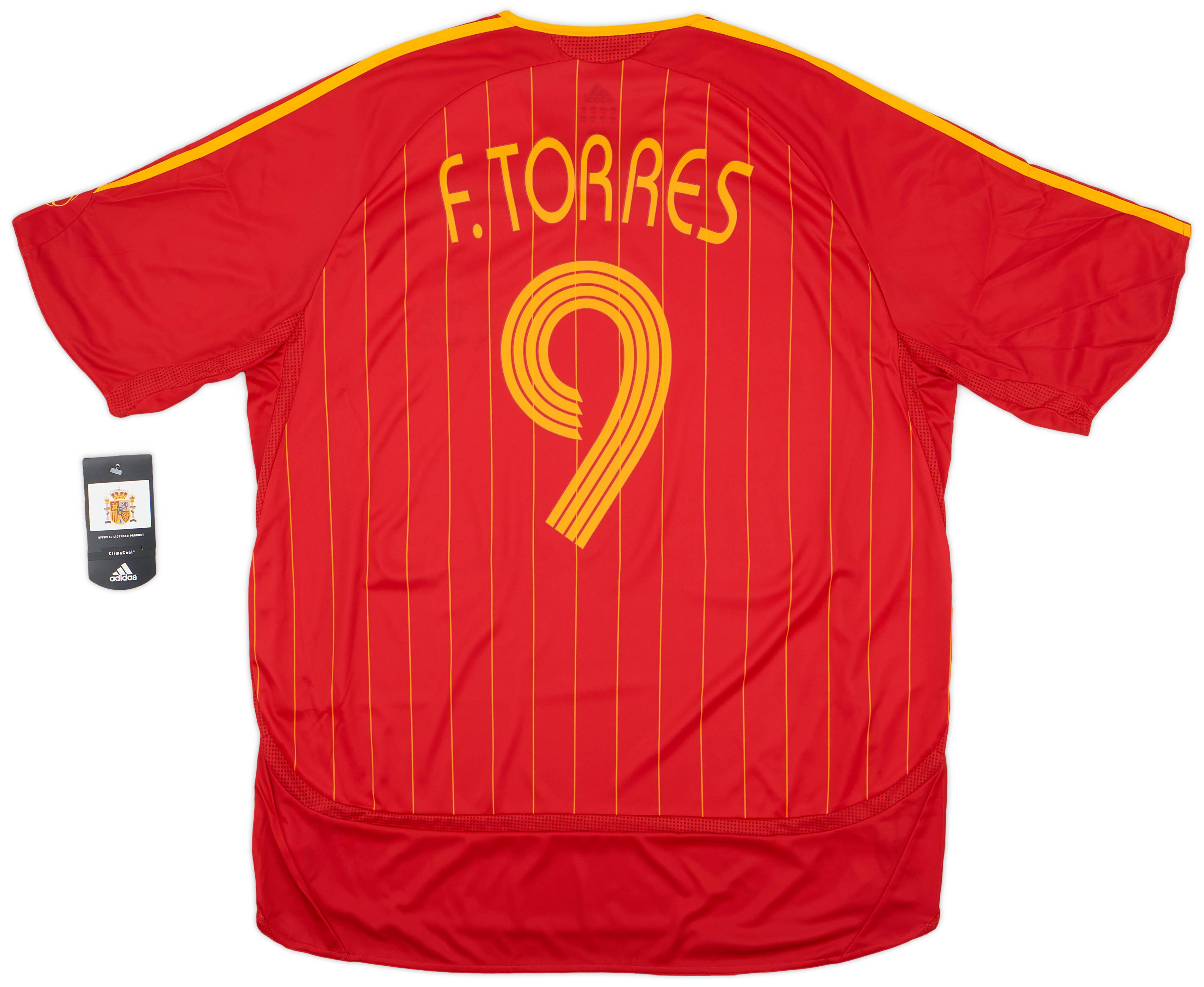 2006-08 Spain Home Shirt Torres #9 (XL)