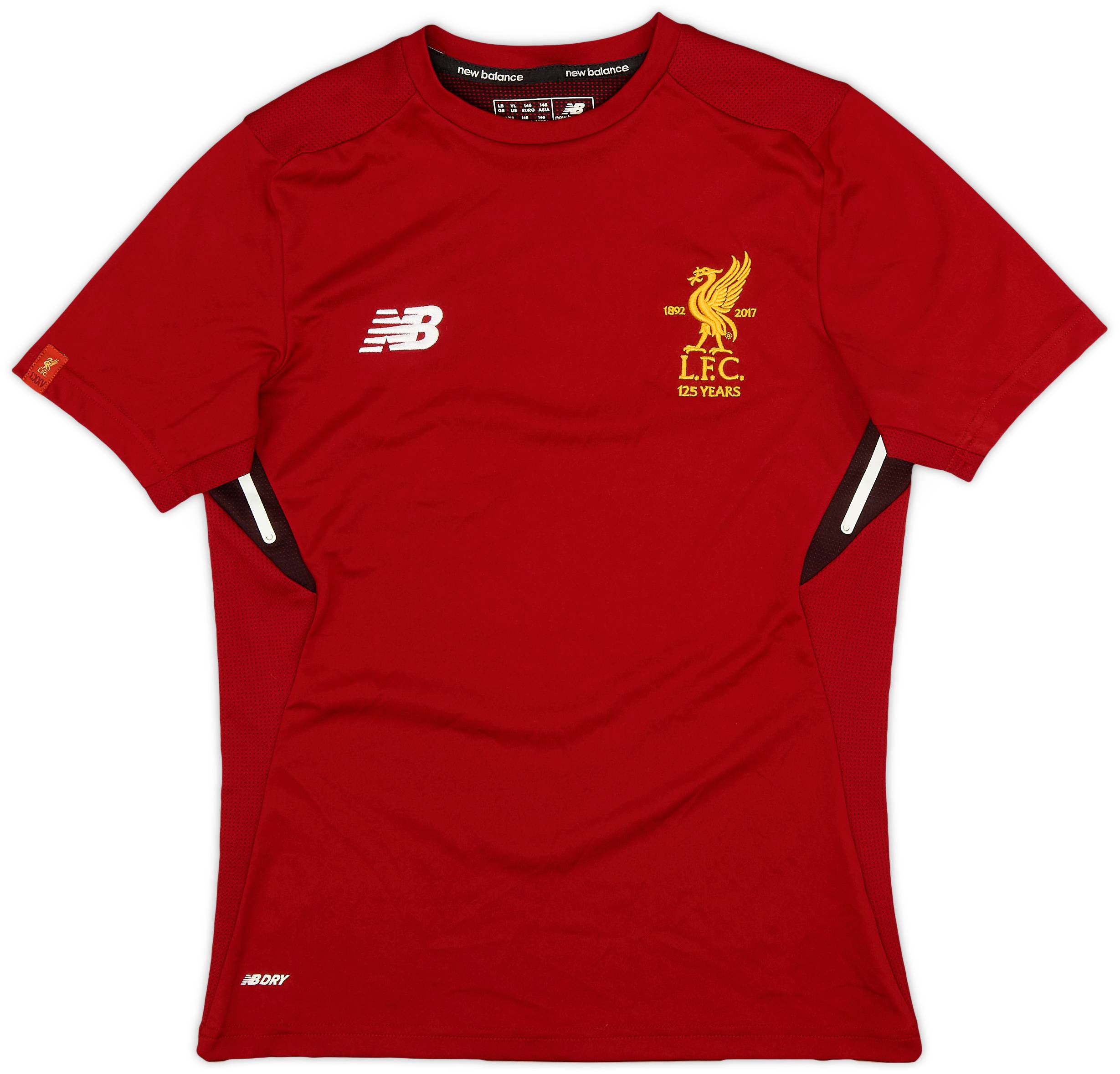2017-18 Liverpool New Balance Training Shirt - 9/10 - (L.Boys)
