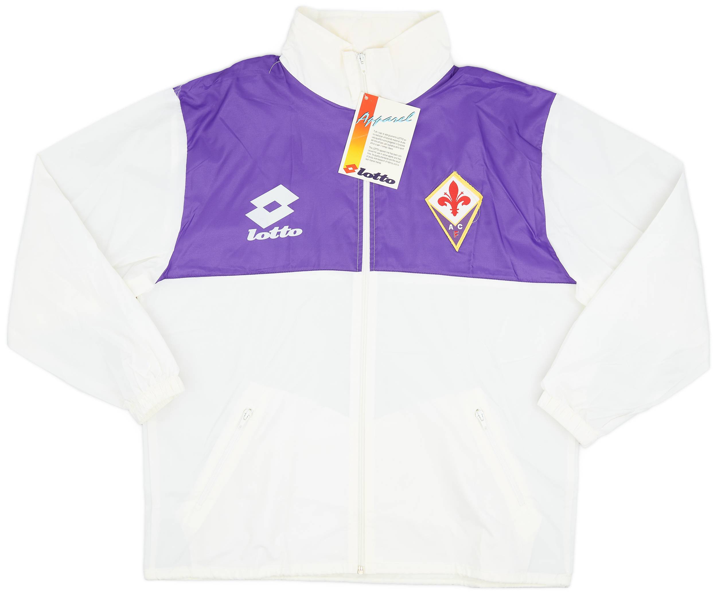 1993-94 Fiorentina Lotto Rain Jacket (M)