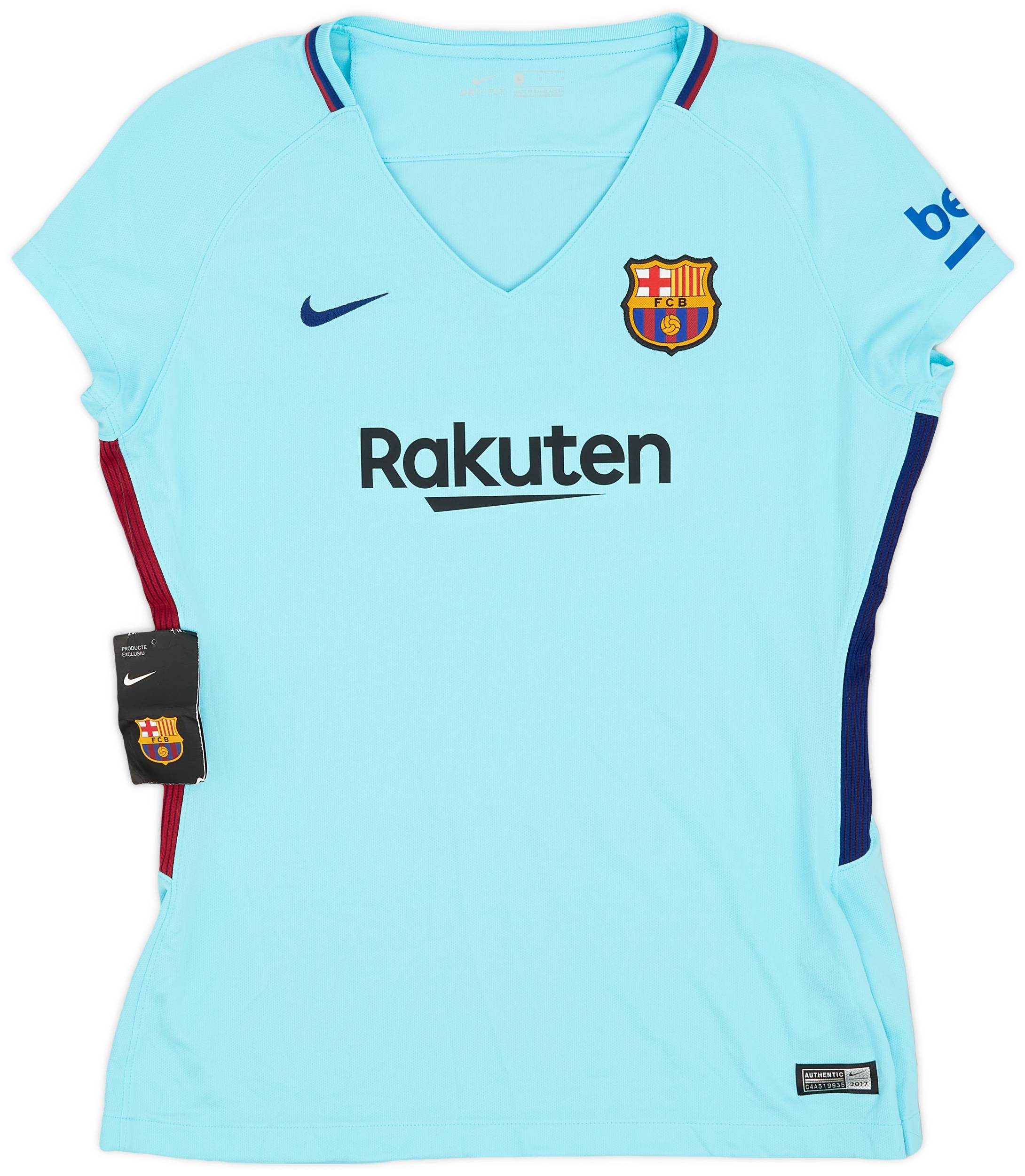 2017 18 Barcelona Away Shirt Women s L