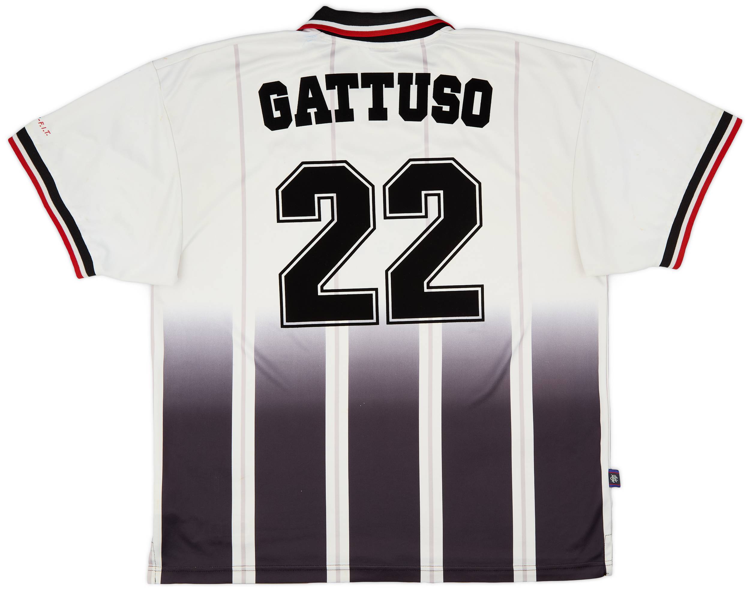 1997-99 Rangers Away Shirt Gattuso #22 - 7/10 - (XXL)