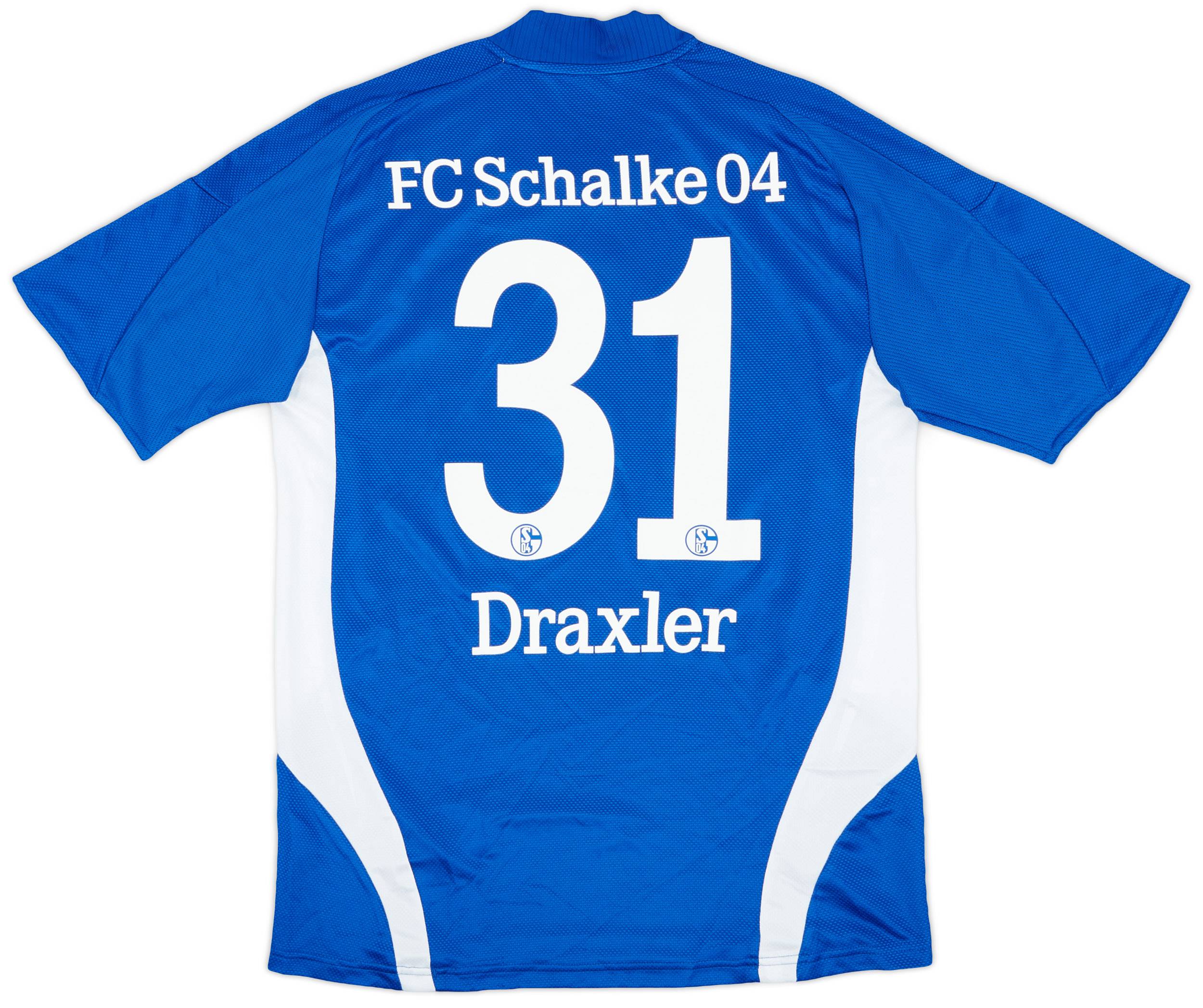 2008-10 Schalke Home Shirt Draxler #31 - 7/10 - (S)