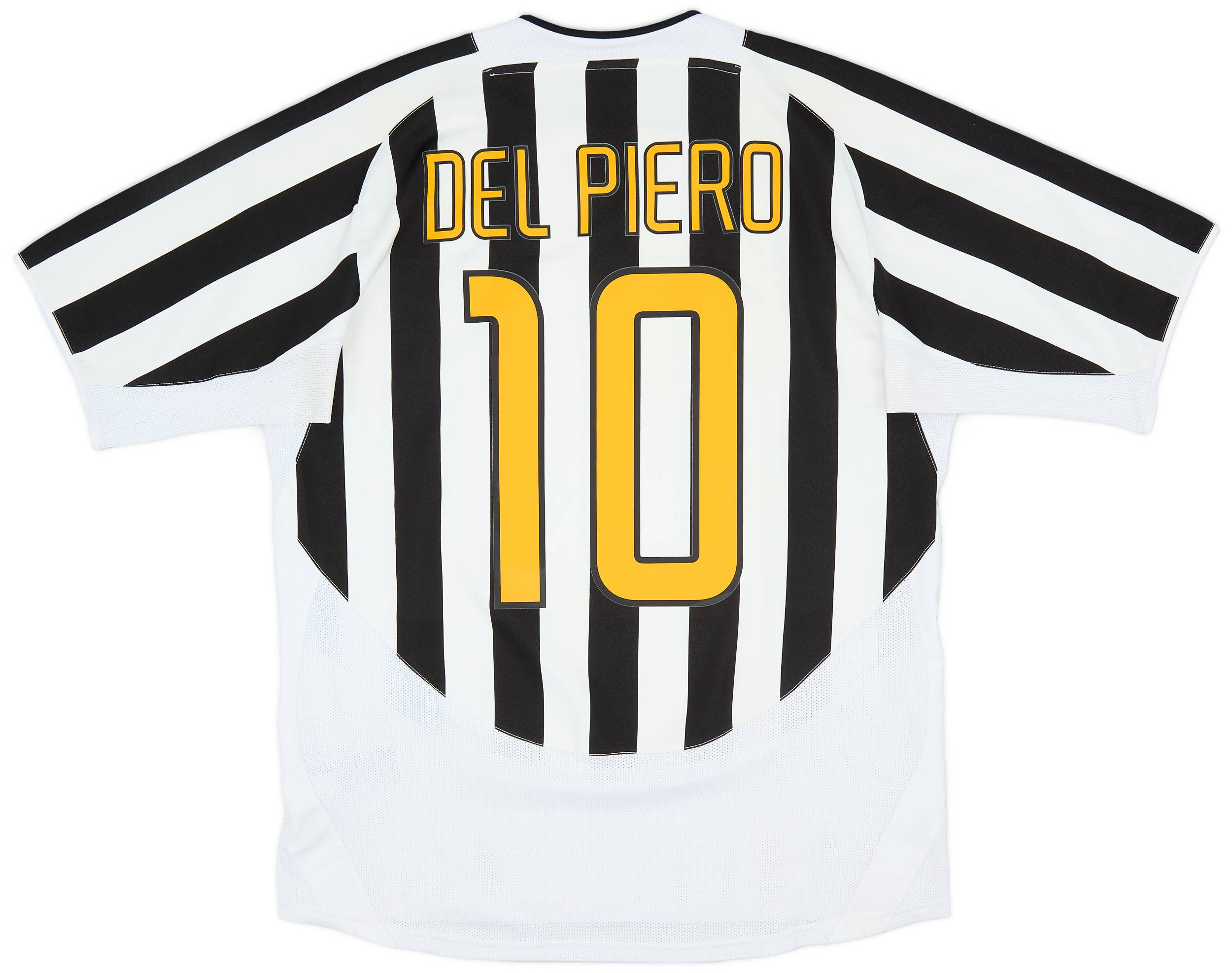 2003-04 Juventus Home Shirt Del Piero #10 - 7/10 - (L)