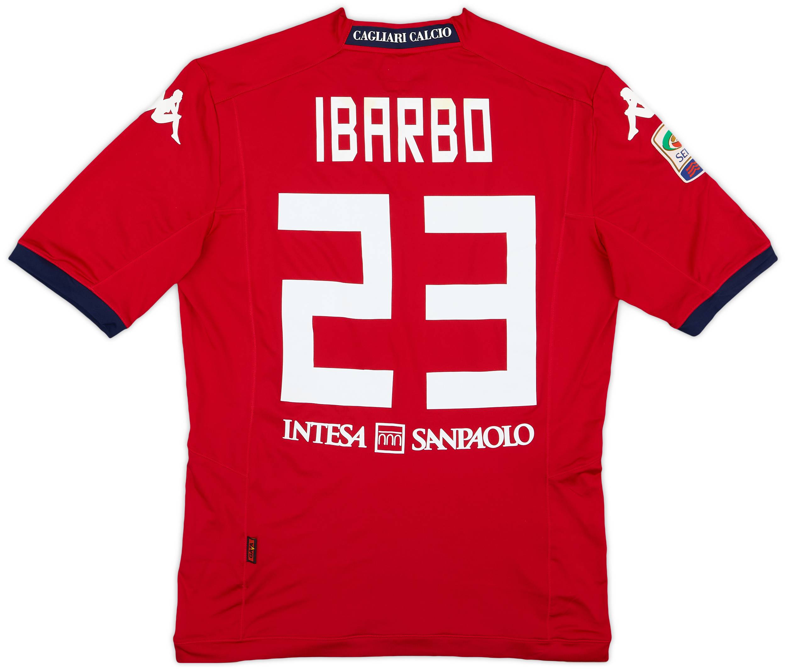 2014-15 Cagliari Match Issue Third Shirt Ibarbo #23