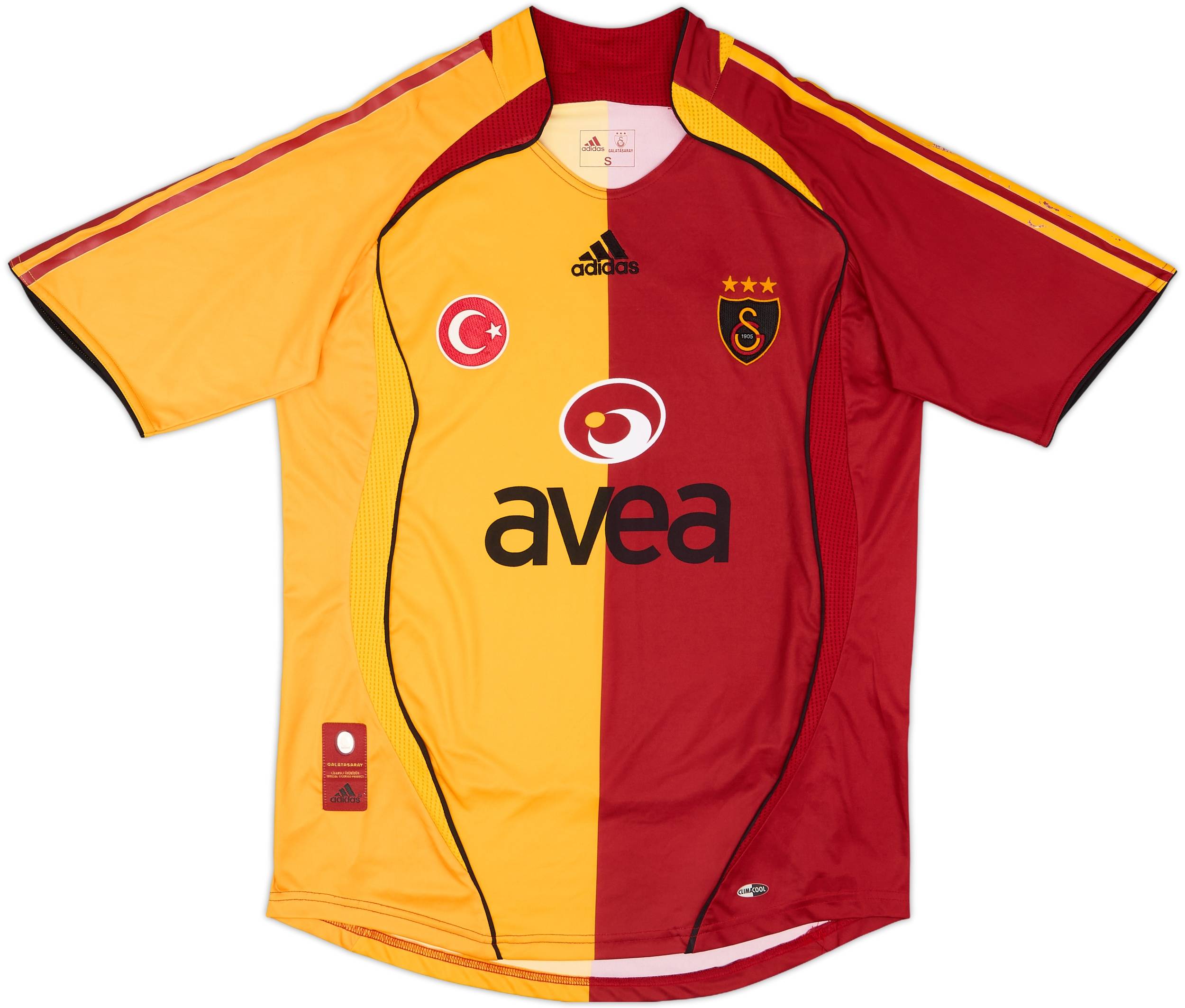 2006-07 Galatasaray Home Shirt - 6/10 - (S)