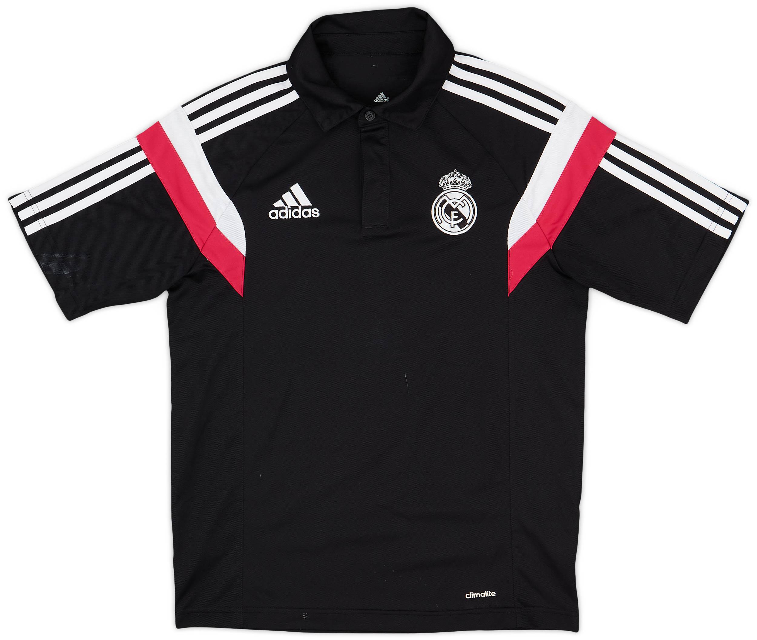 2014-15 Real Madrid adidas Polo Shirt - 7/10 - (S)