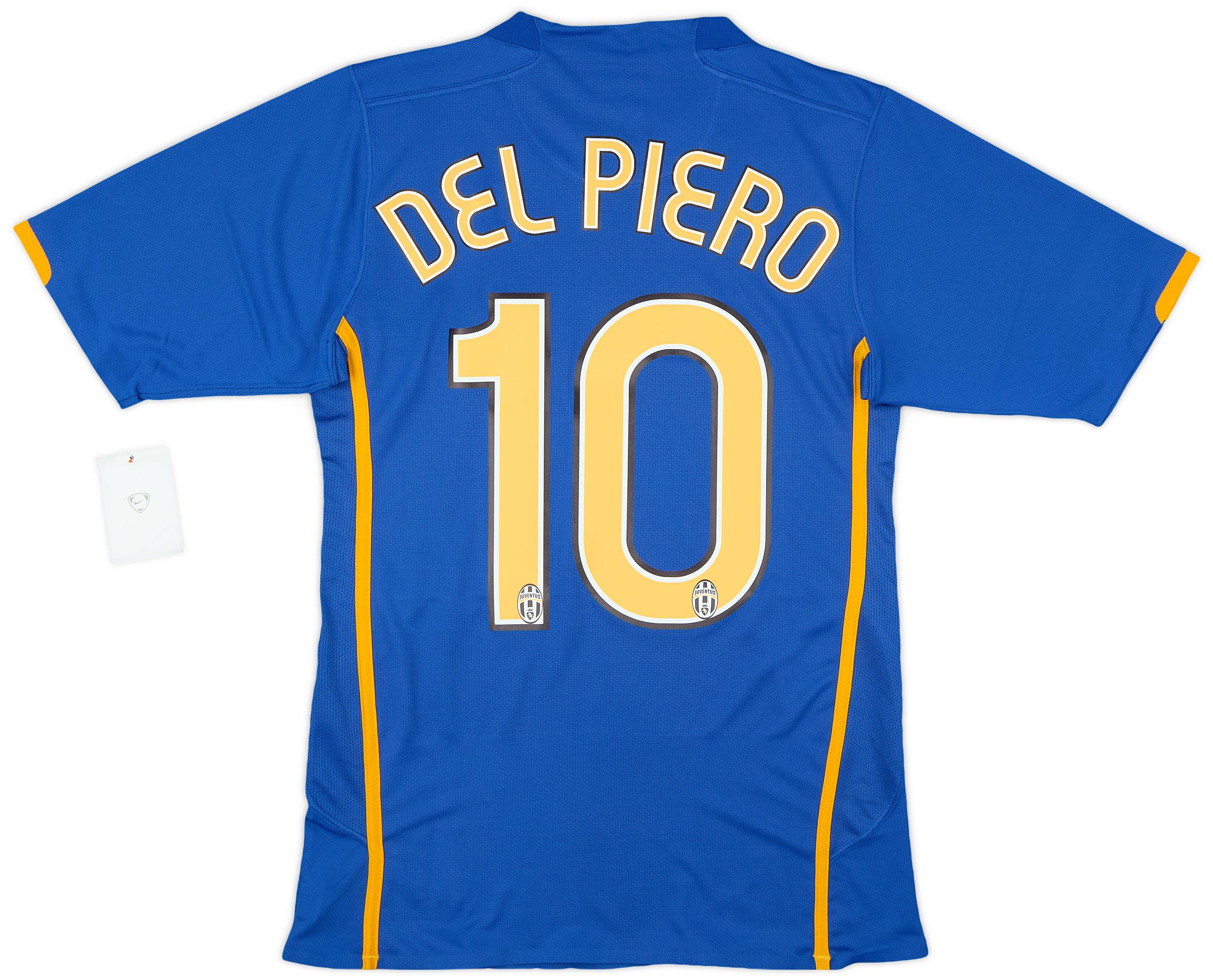 2007-08 Juventus Player Issue Away Shirt Del Piero #10 (S)