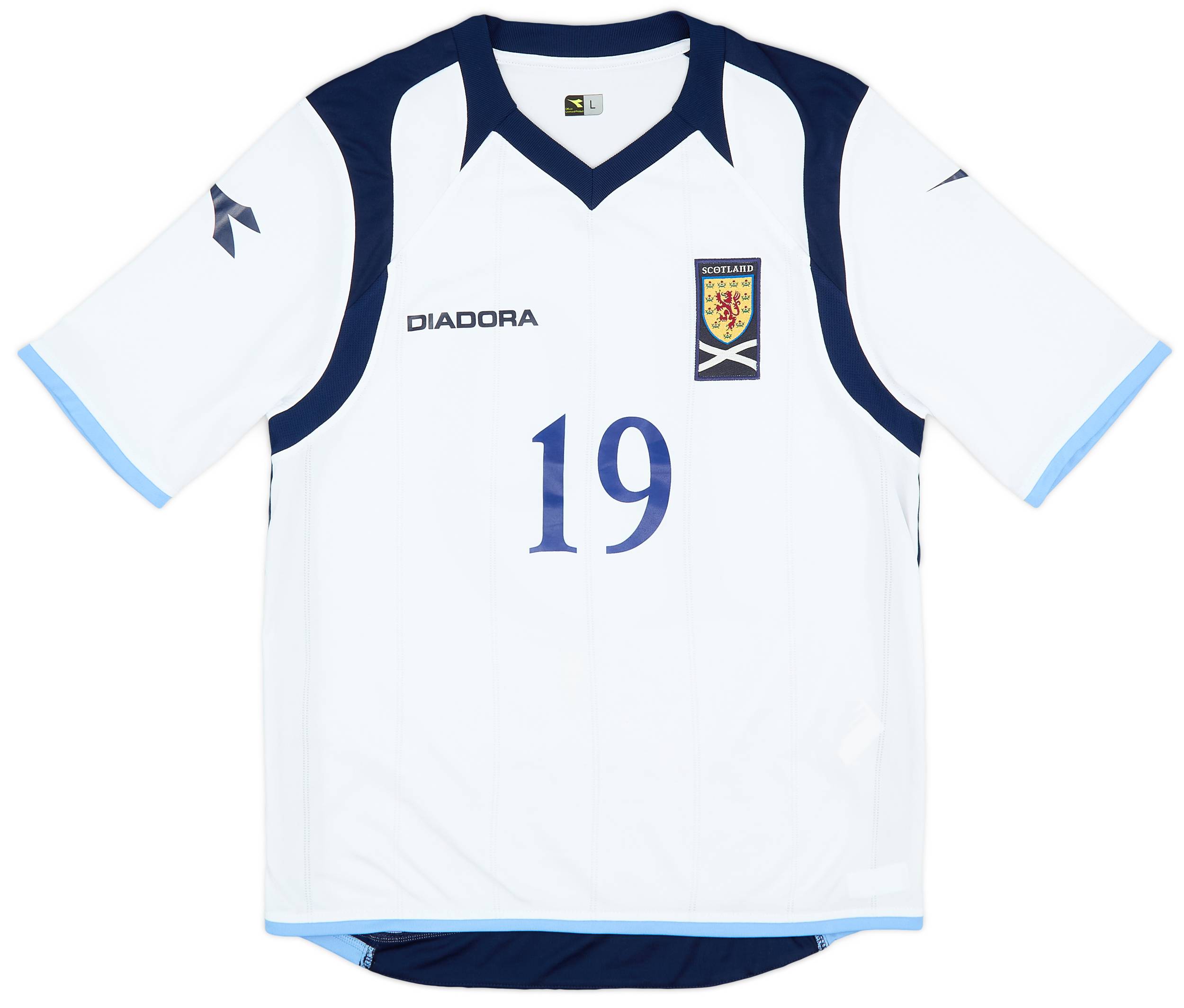 2009-10 Scotland Away Shirt #19 - 8/10 - (L)
