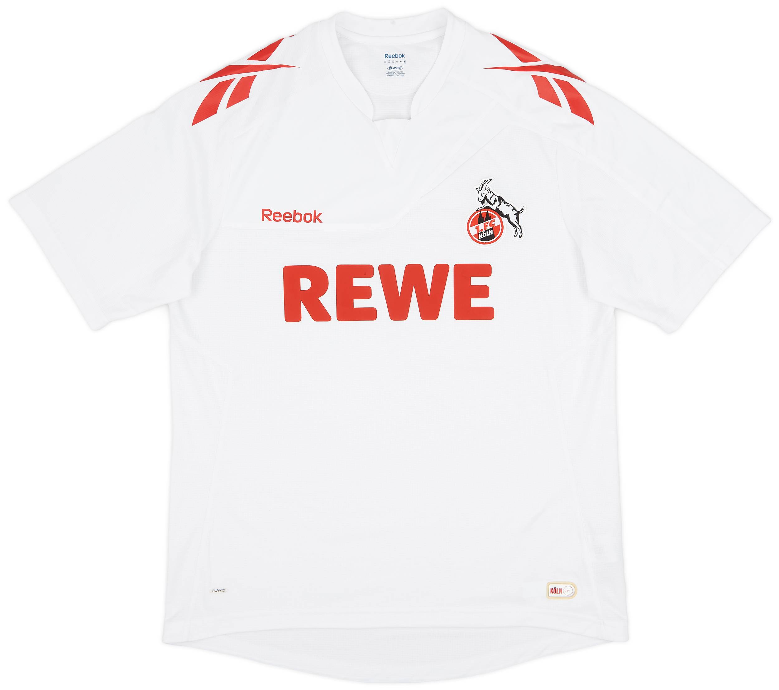 2011-12 FC Koln Home Shirt - 9/10 - (XL)