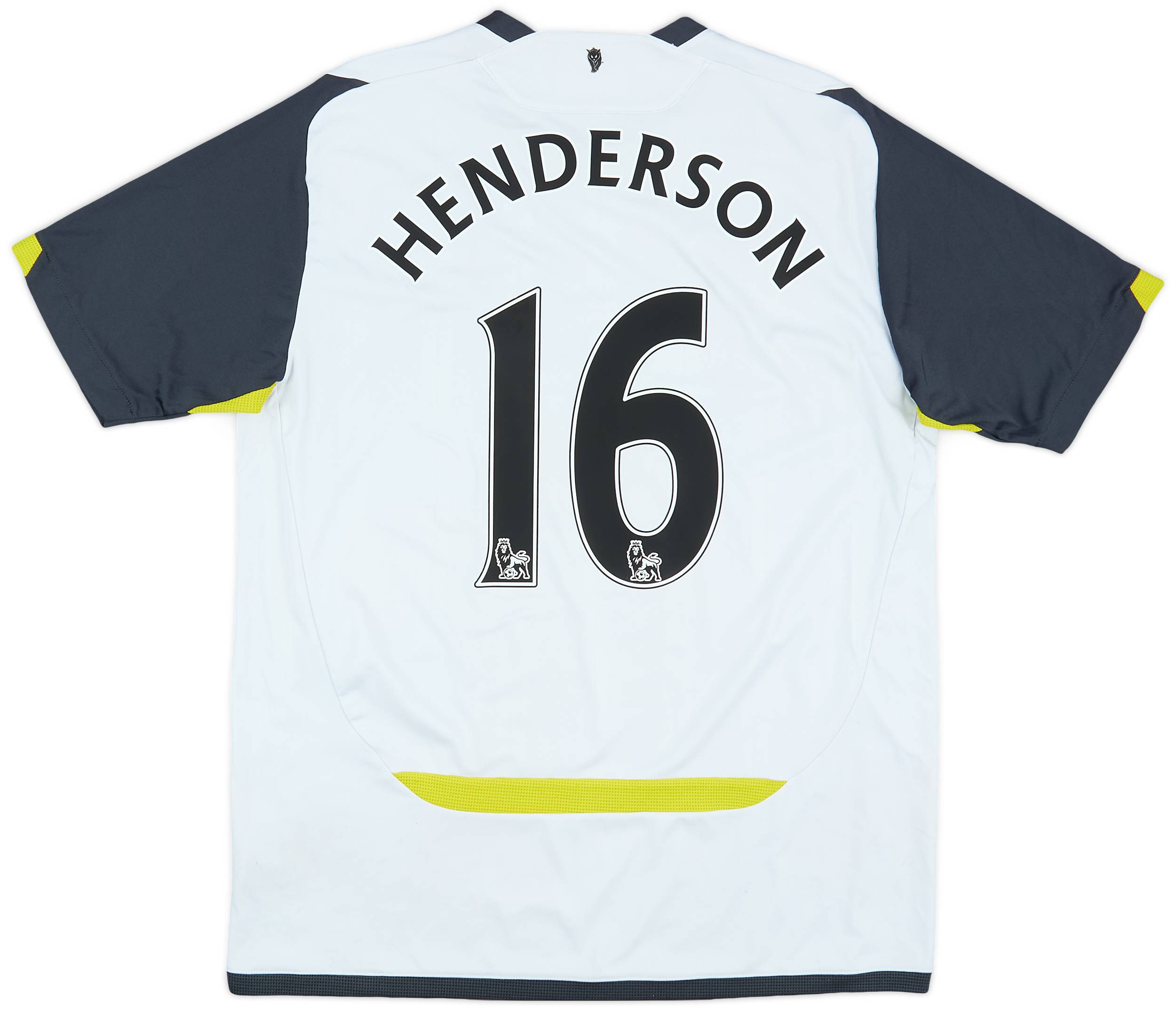 2009-10 Sunderland Away Shirt Henderson #16 - 5/10 - (M)