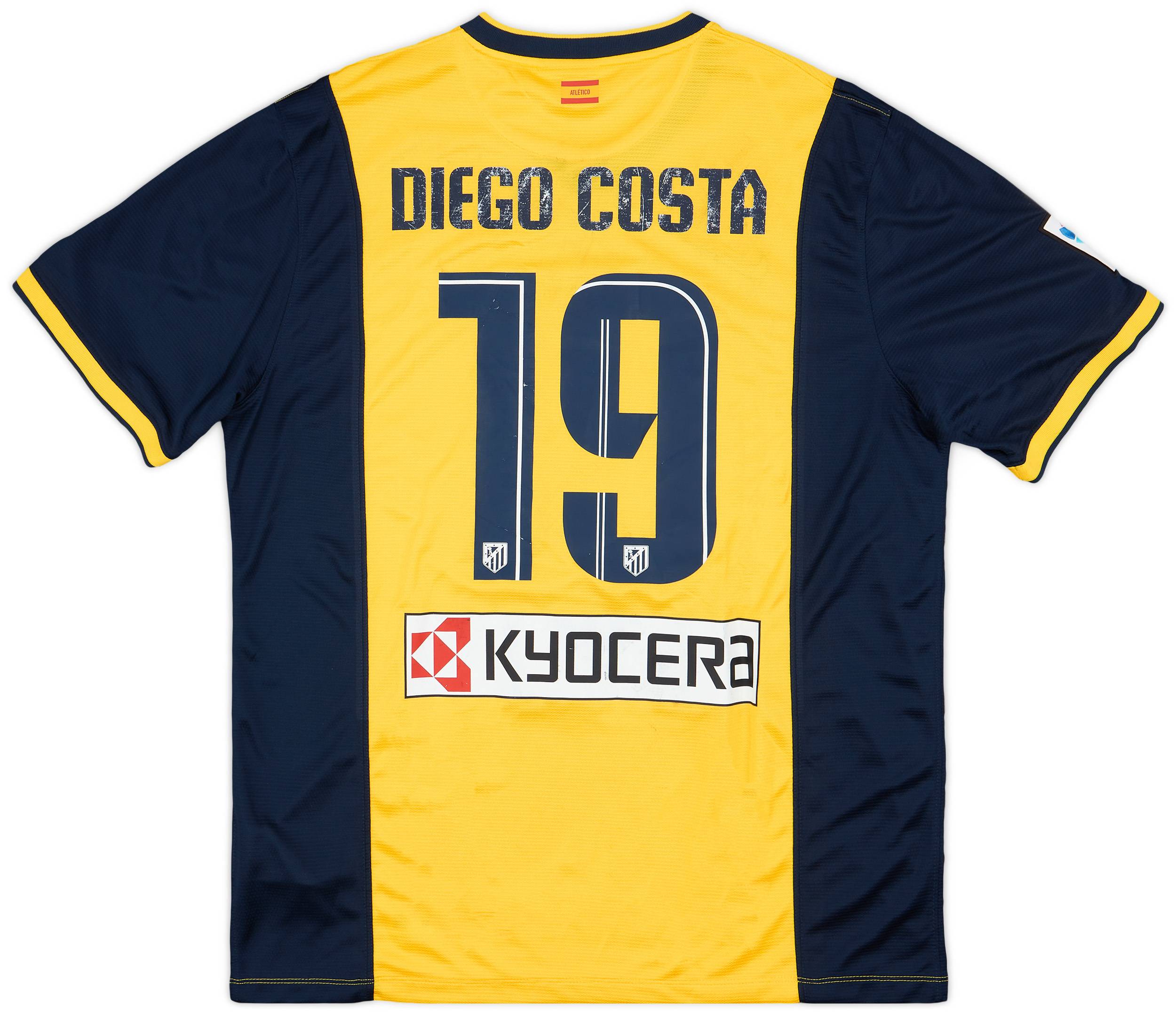 2013-14 Atletico Madrid Away Shirt Diego Costa #19 - 6/10 - (XL)