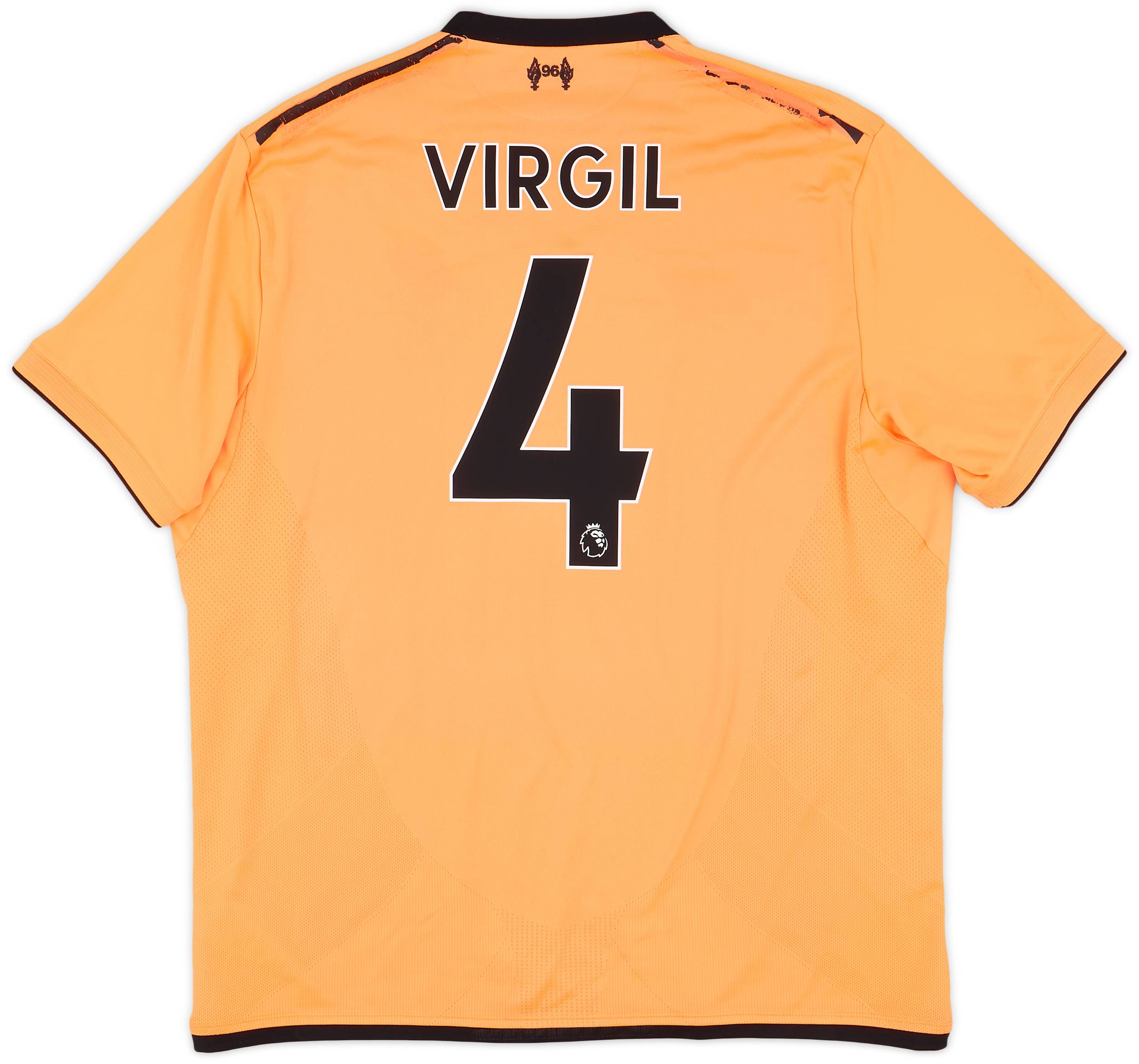 2017-18 Liverpool 125 Years Third Shirt Virgil #4 - 6/10 - (XL)