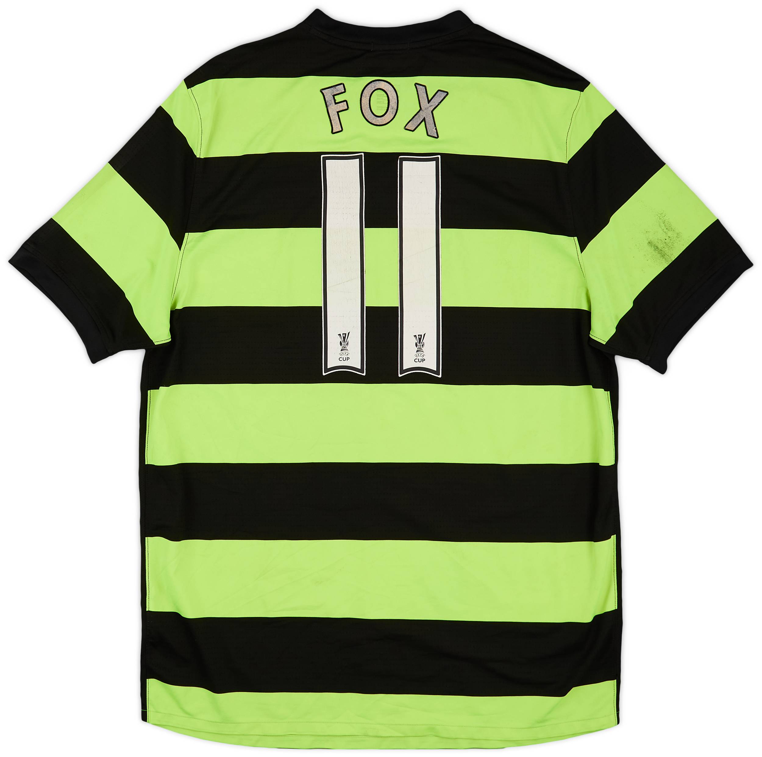 2009-11 Celtic Away Shirt Fox #11 - 6/10 - (XL)