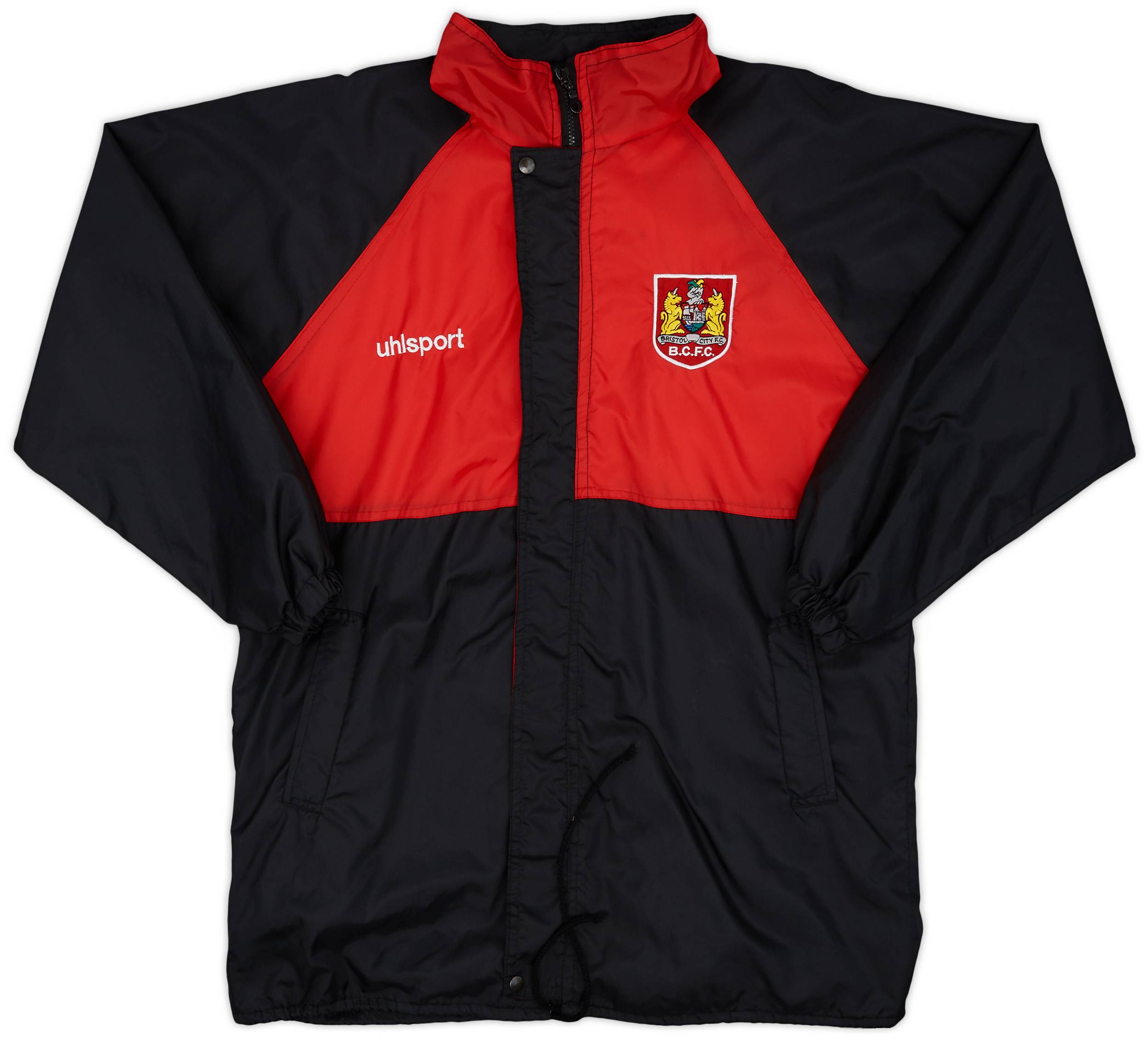 1998-99 Bristol CIty Uhlsport Bench Coat - 5/10 - (XL)