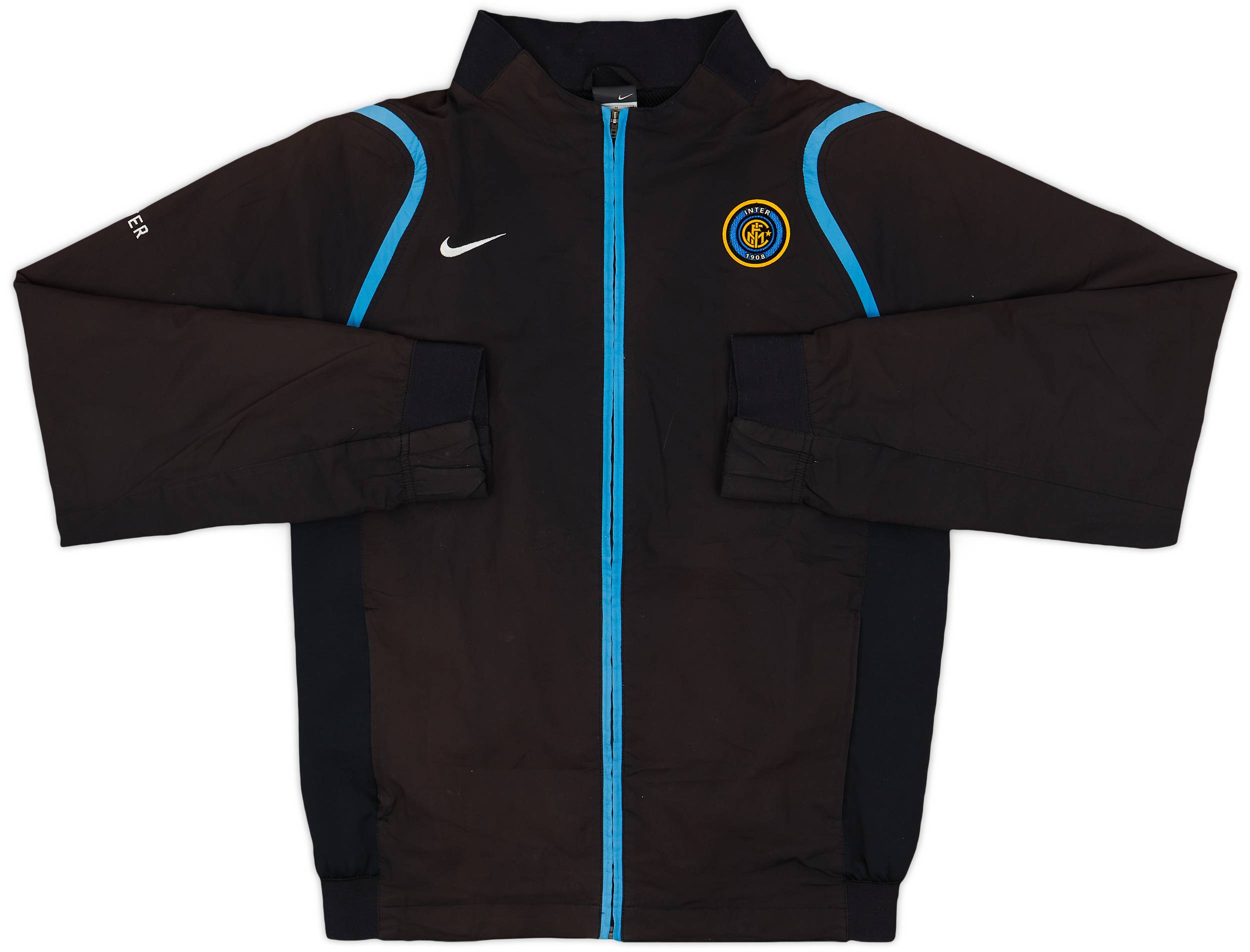NIKE セリエA FC INTER Track Jacket Kids XS 2006-07 Inter Milan Nike Track Jacket - 7/10 - (M)