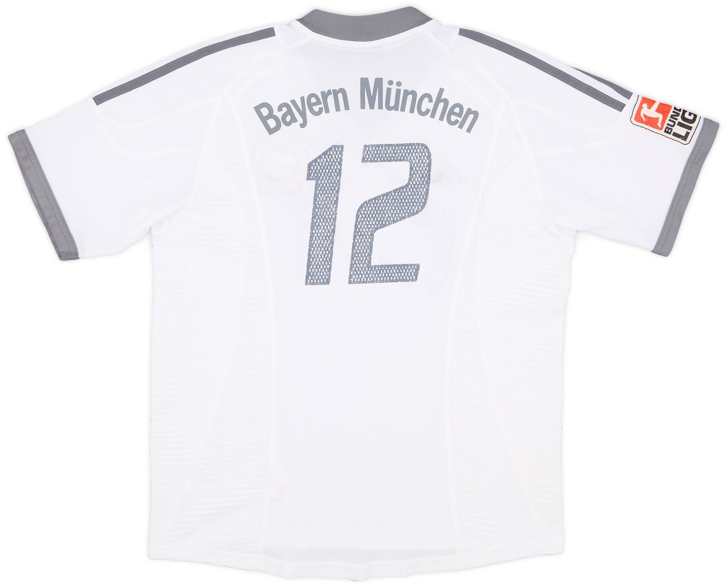 2002-03 Bayern Munich Away Shirt #12 - 5/10 - (Y)