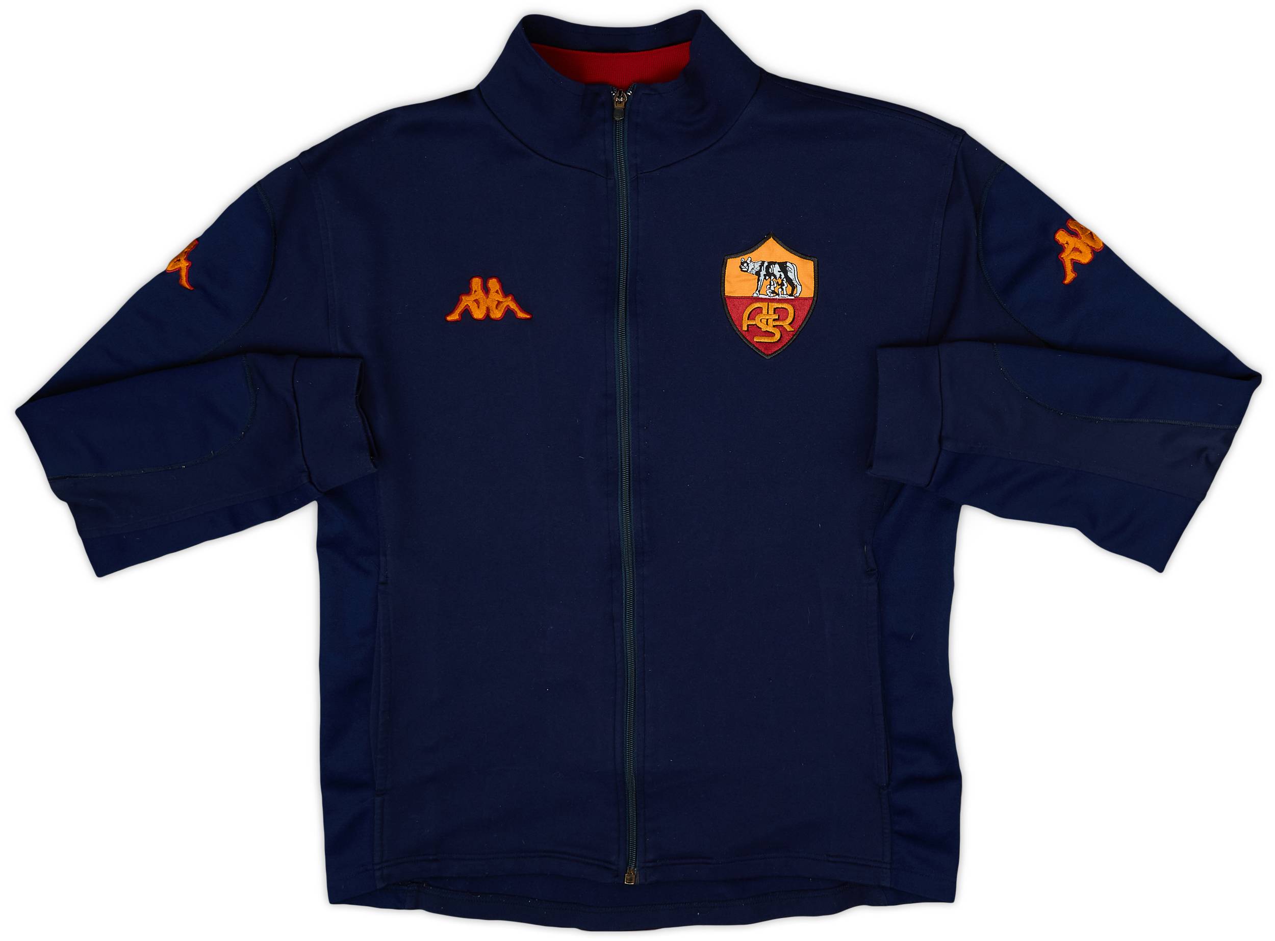ASroma Kappa ジップジャケット　ASローマ Vintage Kappa AS Roma Football Jacket Soccer Track Top