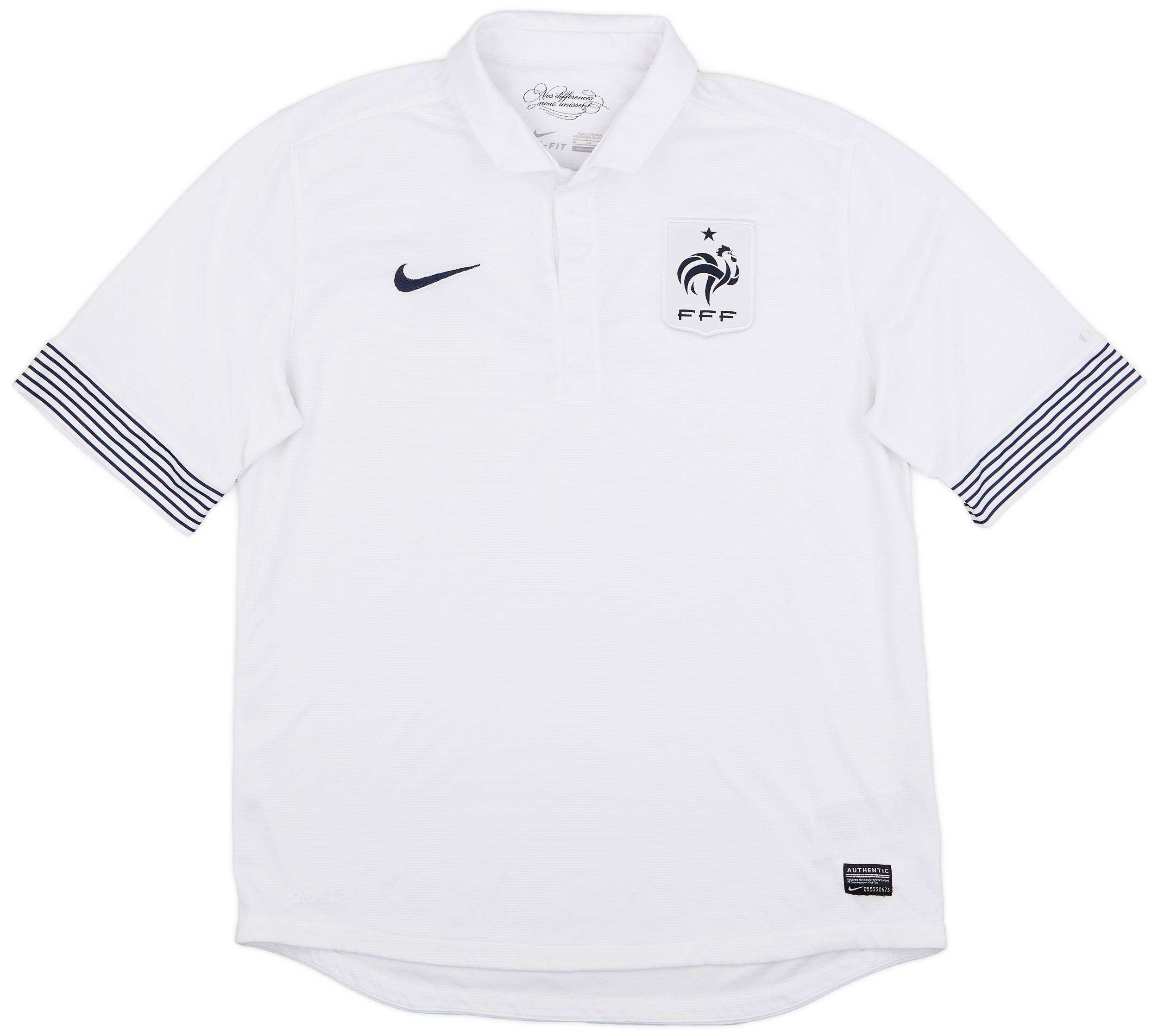 2012-13 France Away Shirt - 8/10 - (XL)