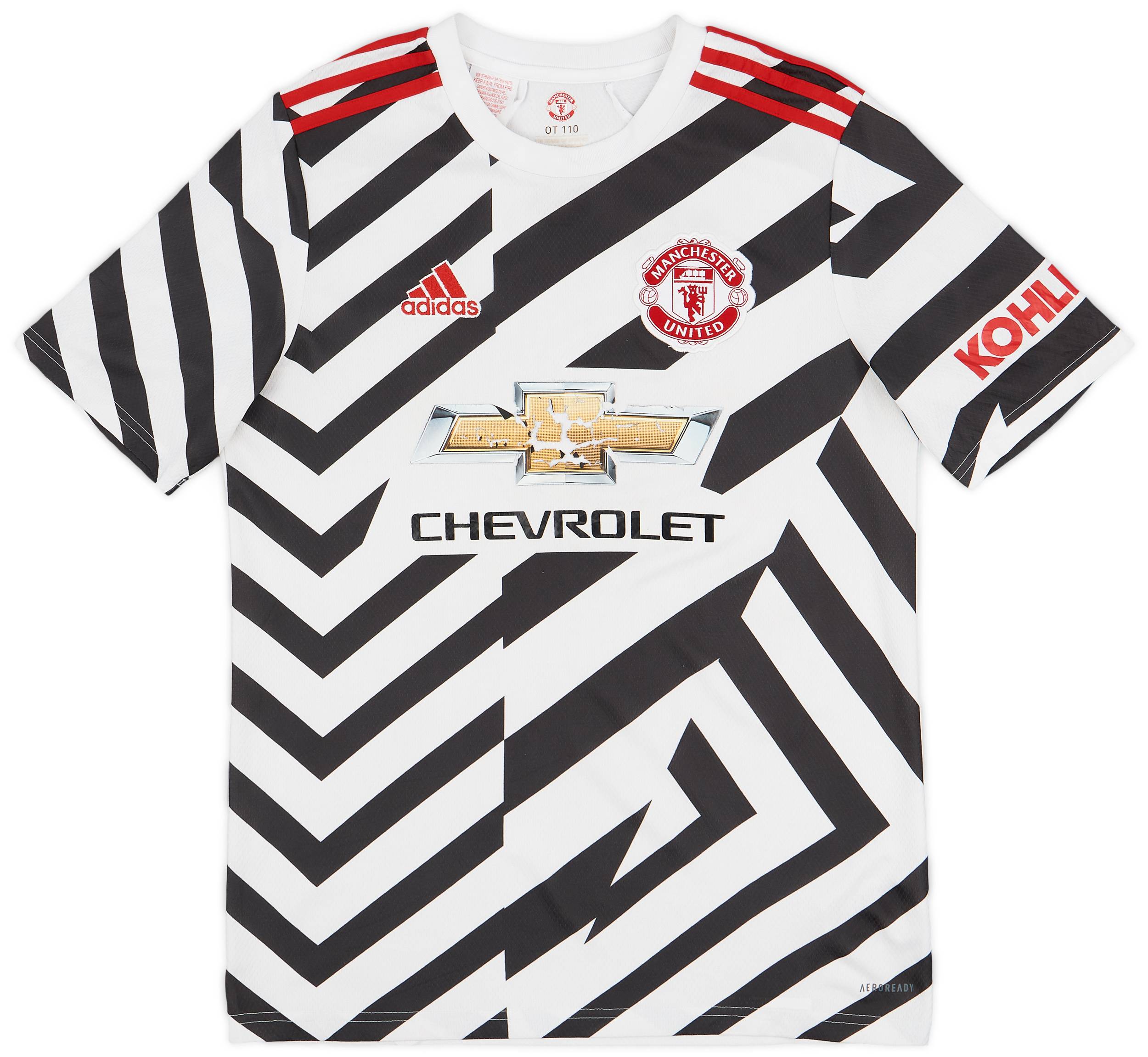 2020-21 Manchester United Third Shirt - 4/10 - (XL.Boys)