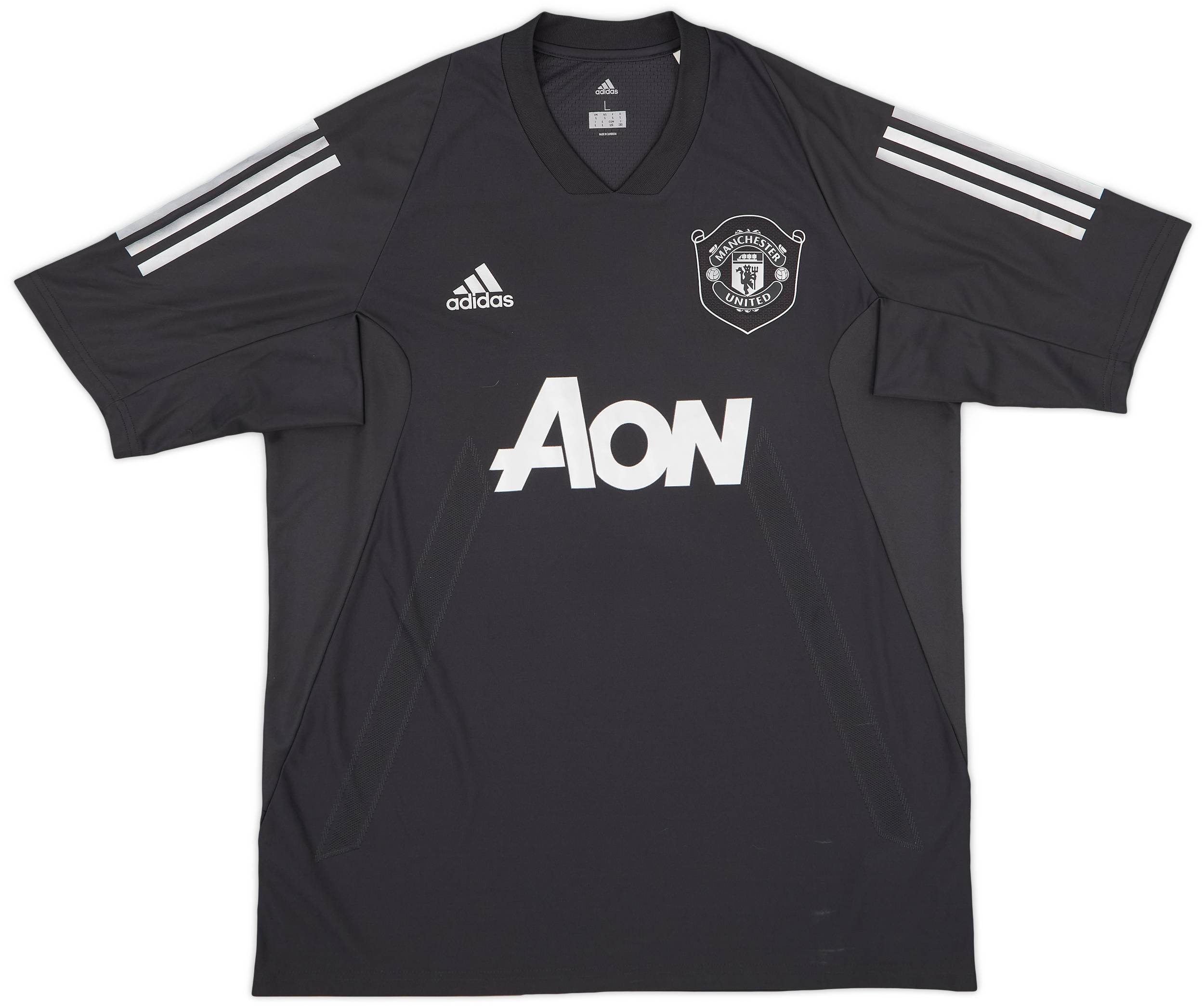 2019-20 Manchester United adidas Training Shirt - 9/10 - (L)