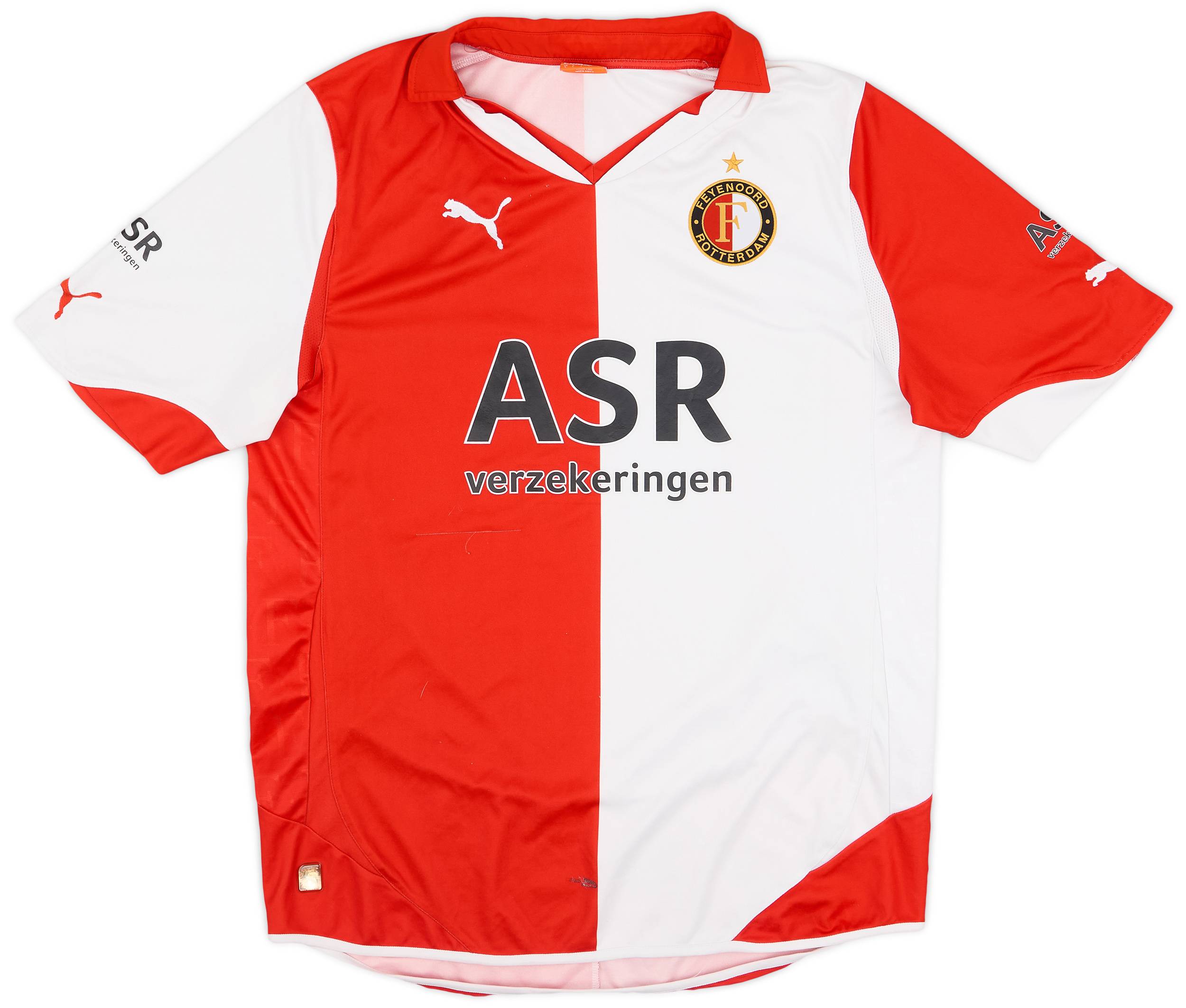 2010-11 Feyenoord Home Shirt - 6/10 - (L)