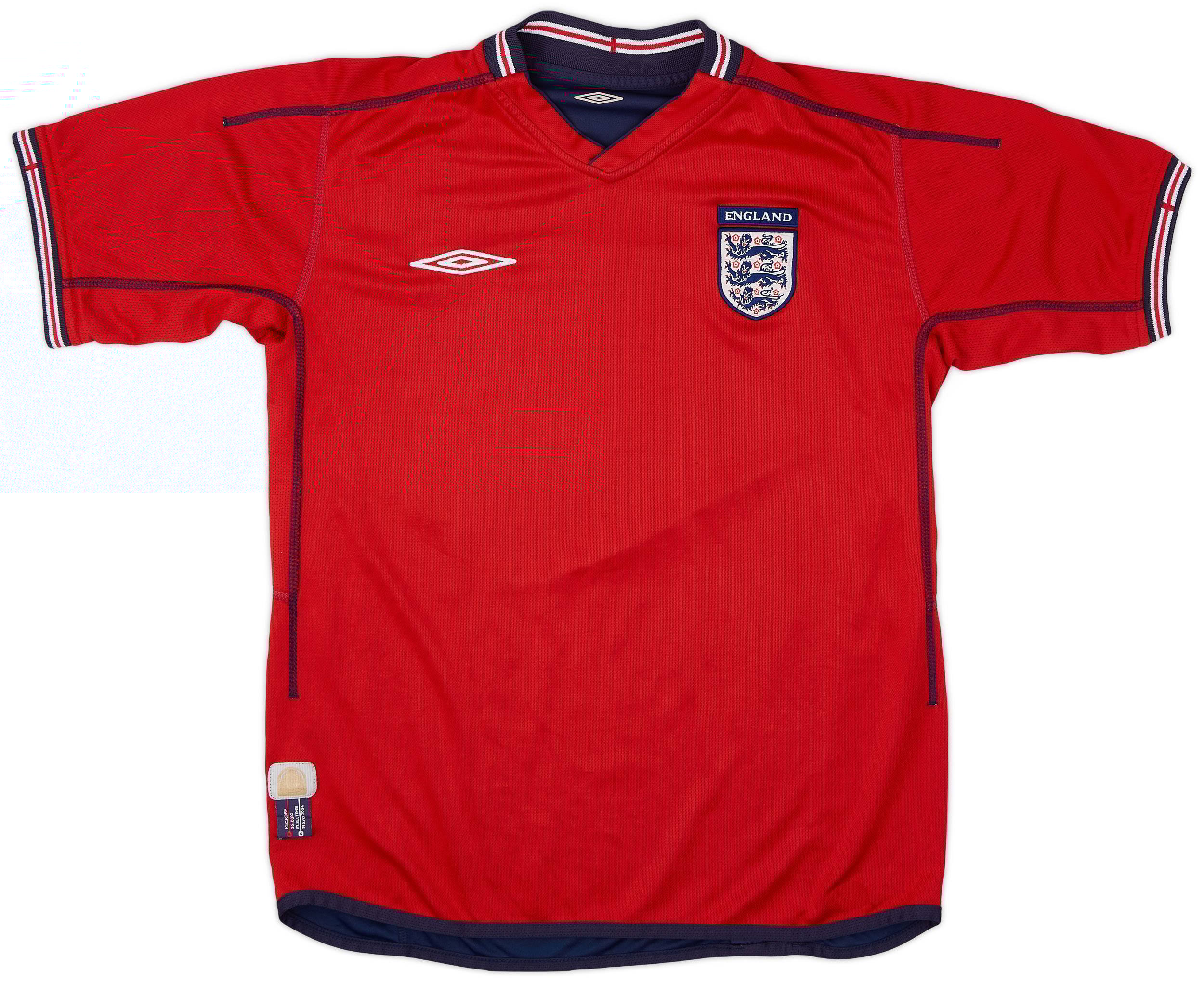 2002-04 England Away Shirt - 8/10 - (S)