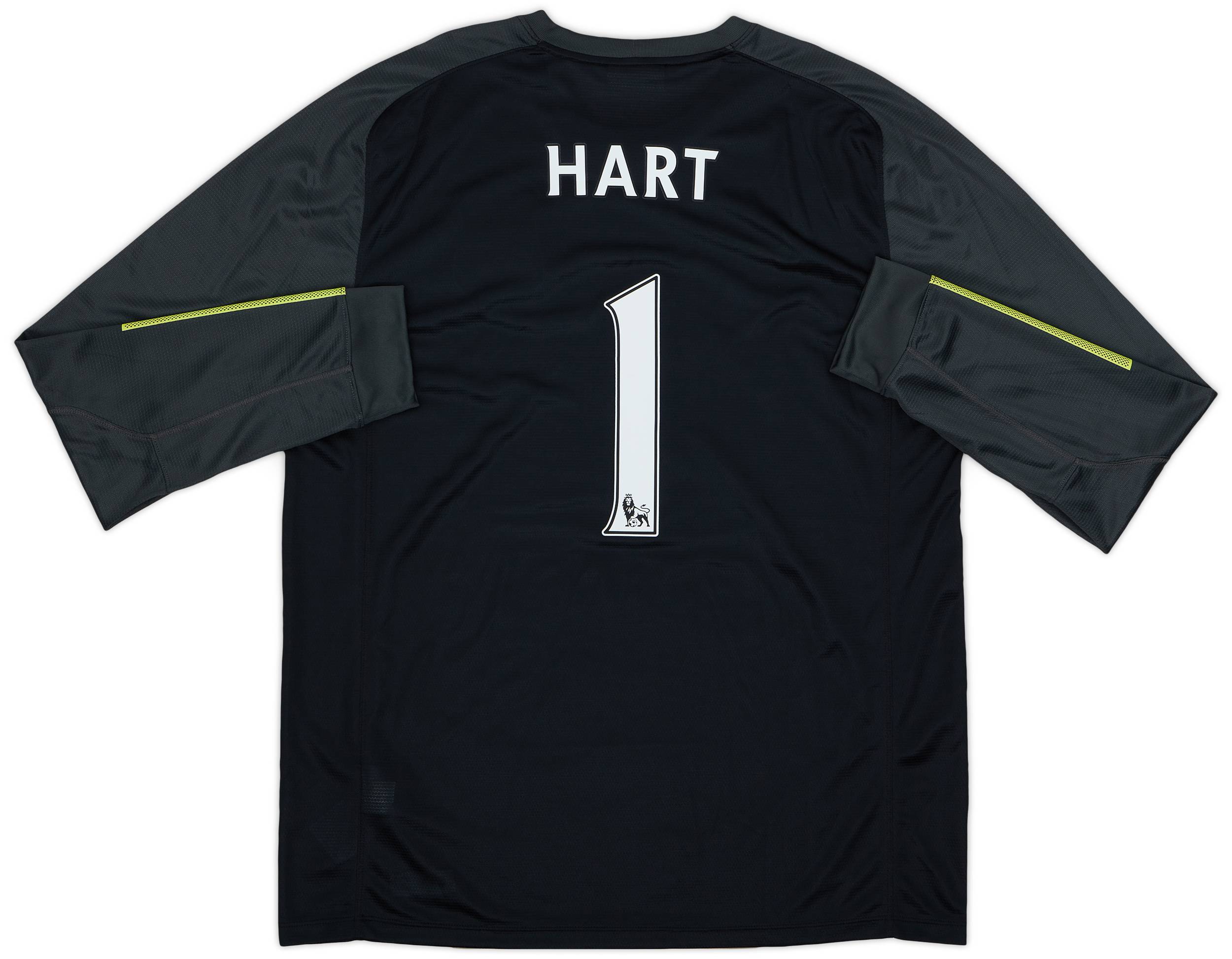 2013-14 Manchester City GK Shirt Hart #1 (XL)
