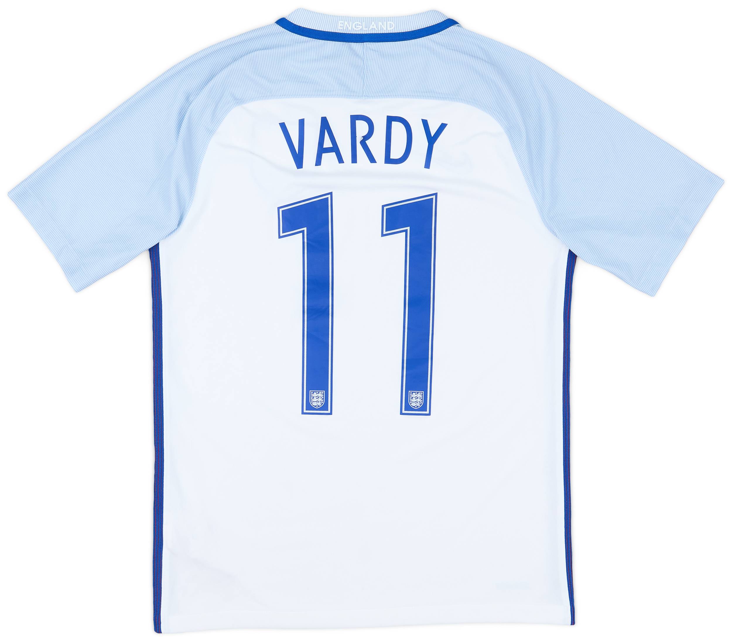 2016-17 England Home Shirt Vardy #11 - 5/10 - (S)