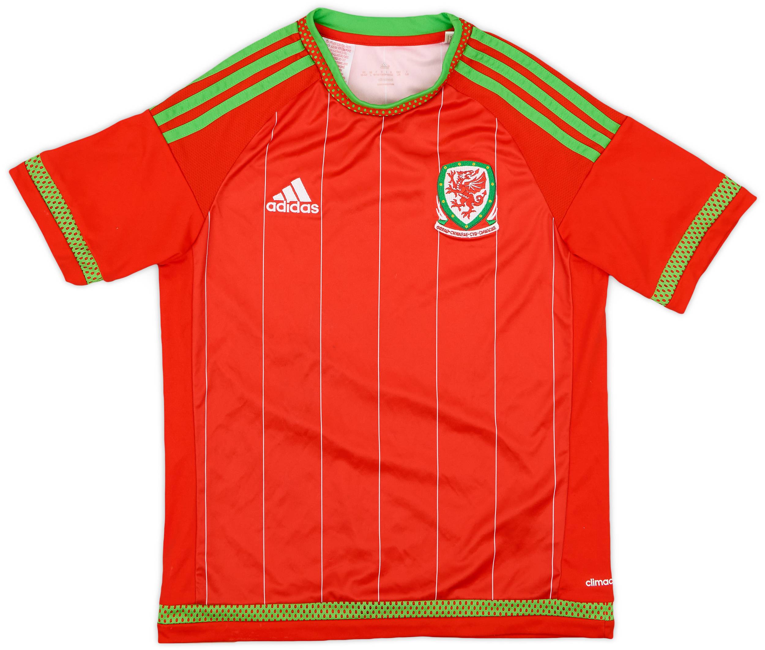 2015-16 Wales Home Shirt - 6/10 - (L.Boys)