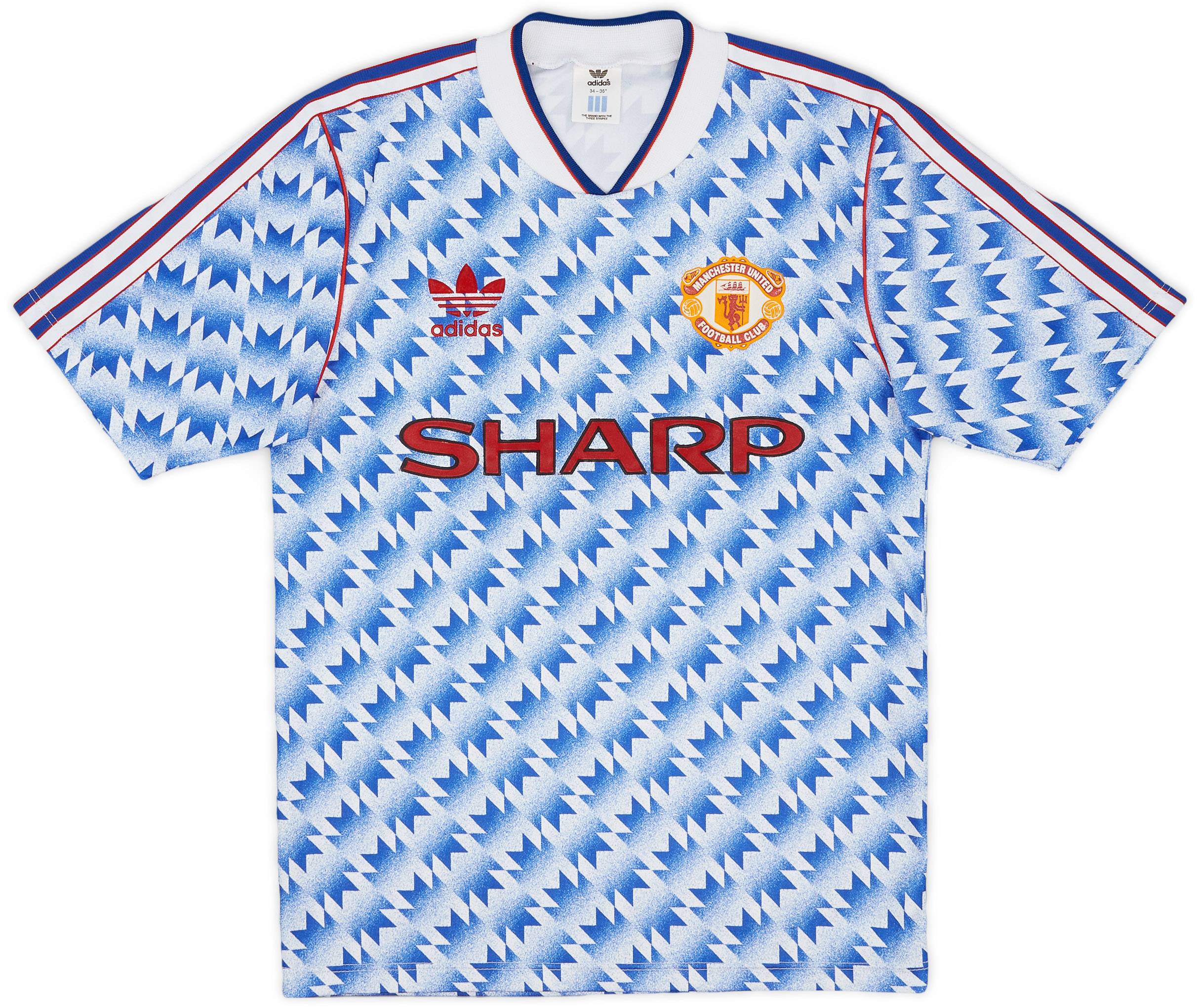 1990-92 Manchester United Away Shirt - 9/10 - (S)