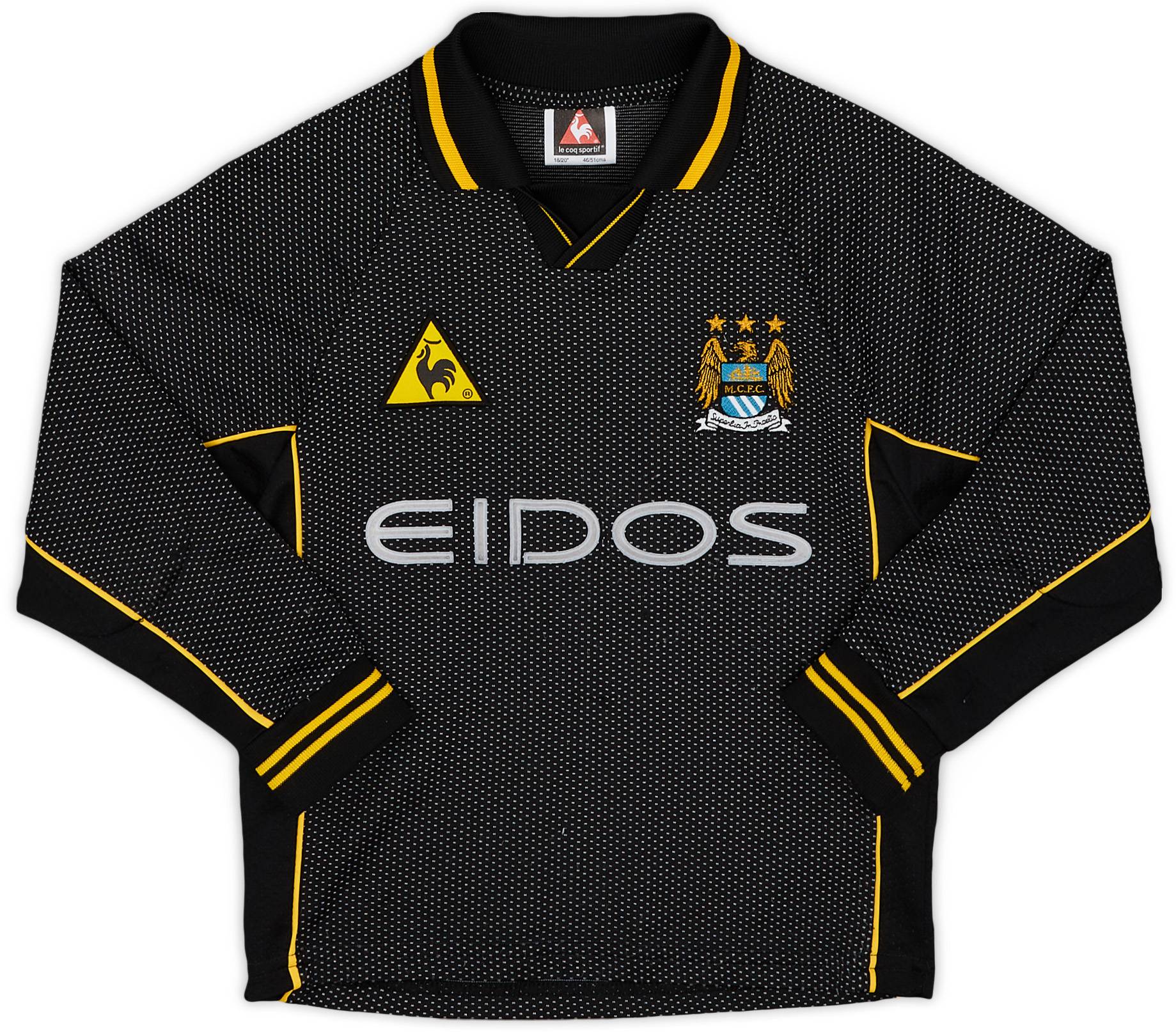 1999-00 Manchester City GK Shirt - 7/10 - (3-4 Years)