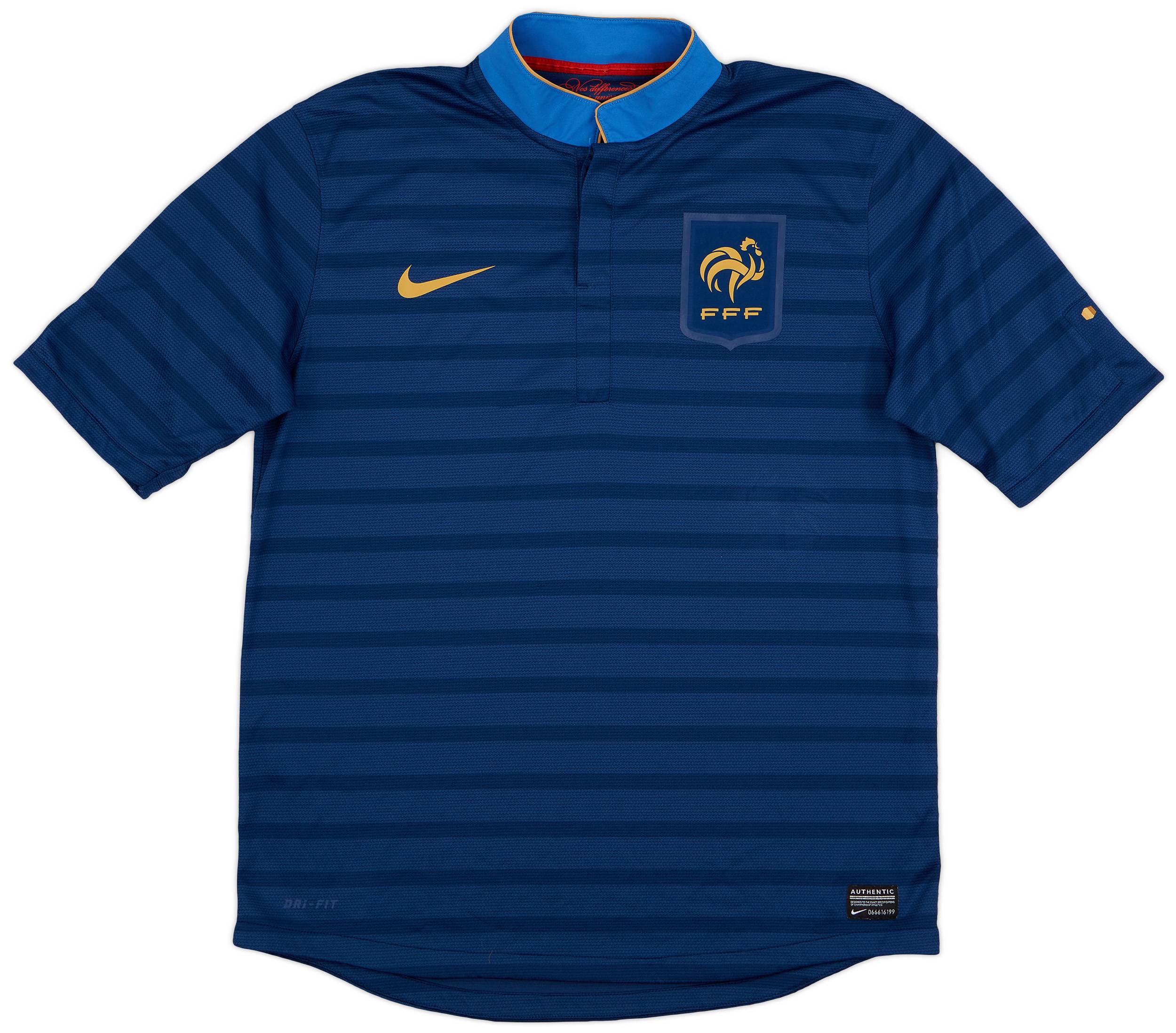 2012-13 France Player Issue Home Shirt - 9/10 - (M)
